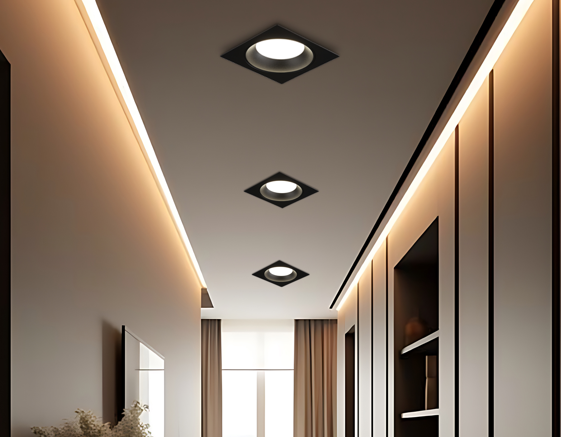 TN52339 SBK черный песок GX53 max 12W 115*115*25