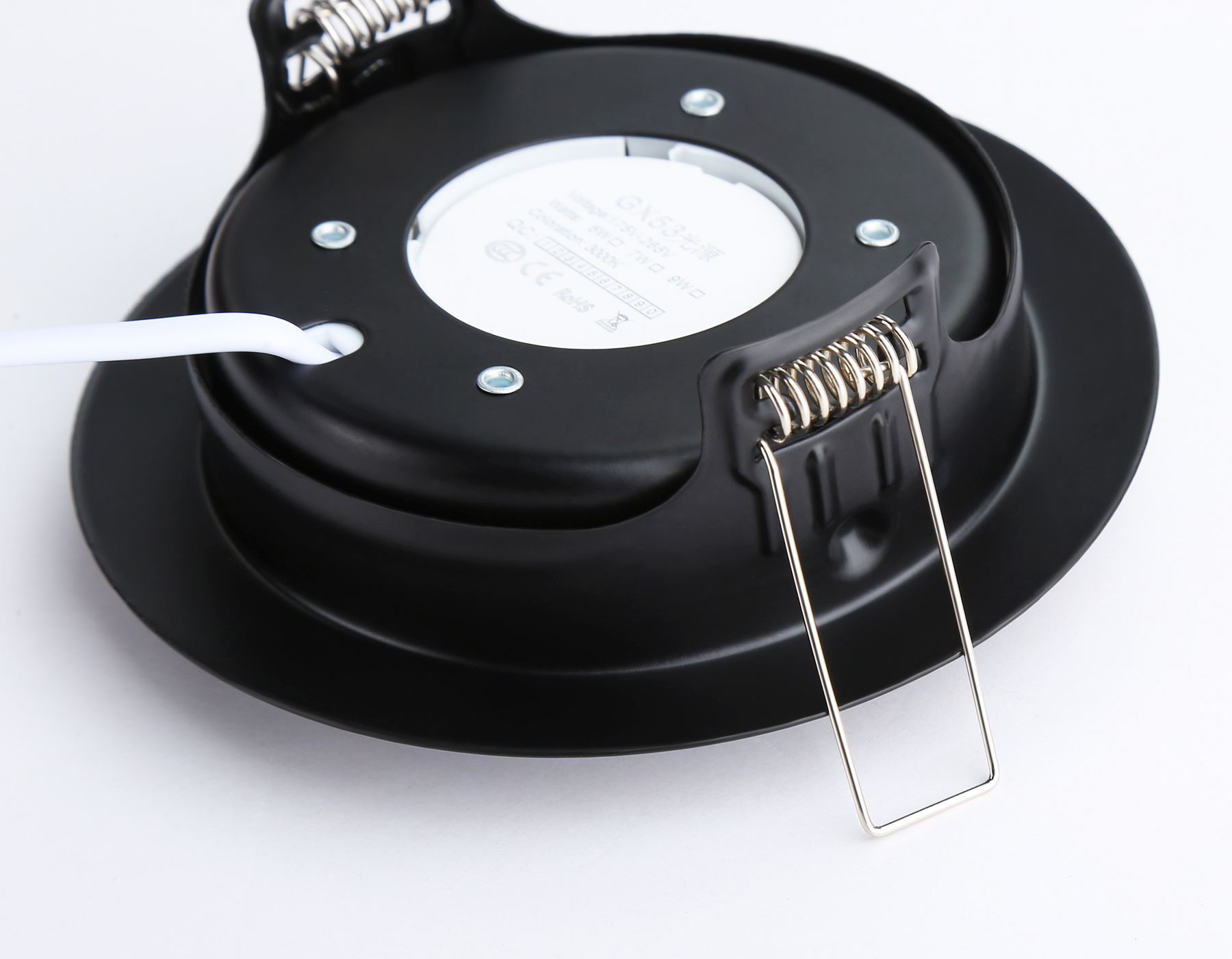 G10123 BK черный GX53 max 12W D120*48