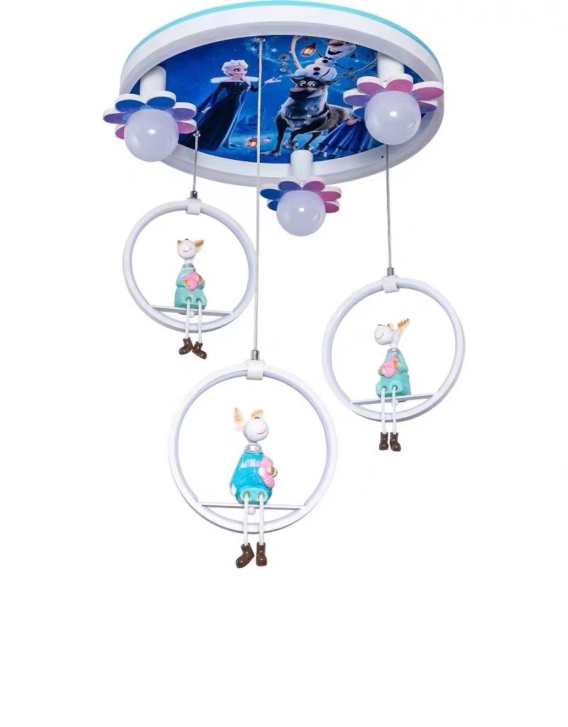 Детская люстра 0476B-3-500 65W DBL 000029391