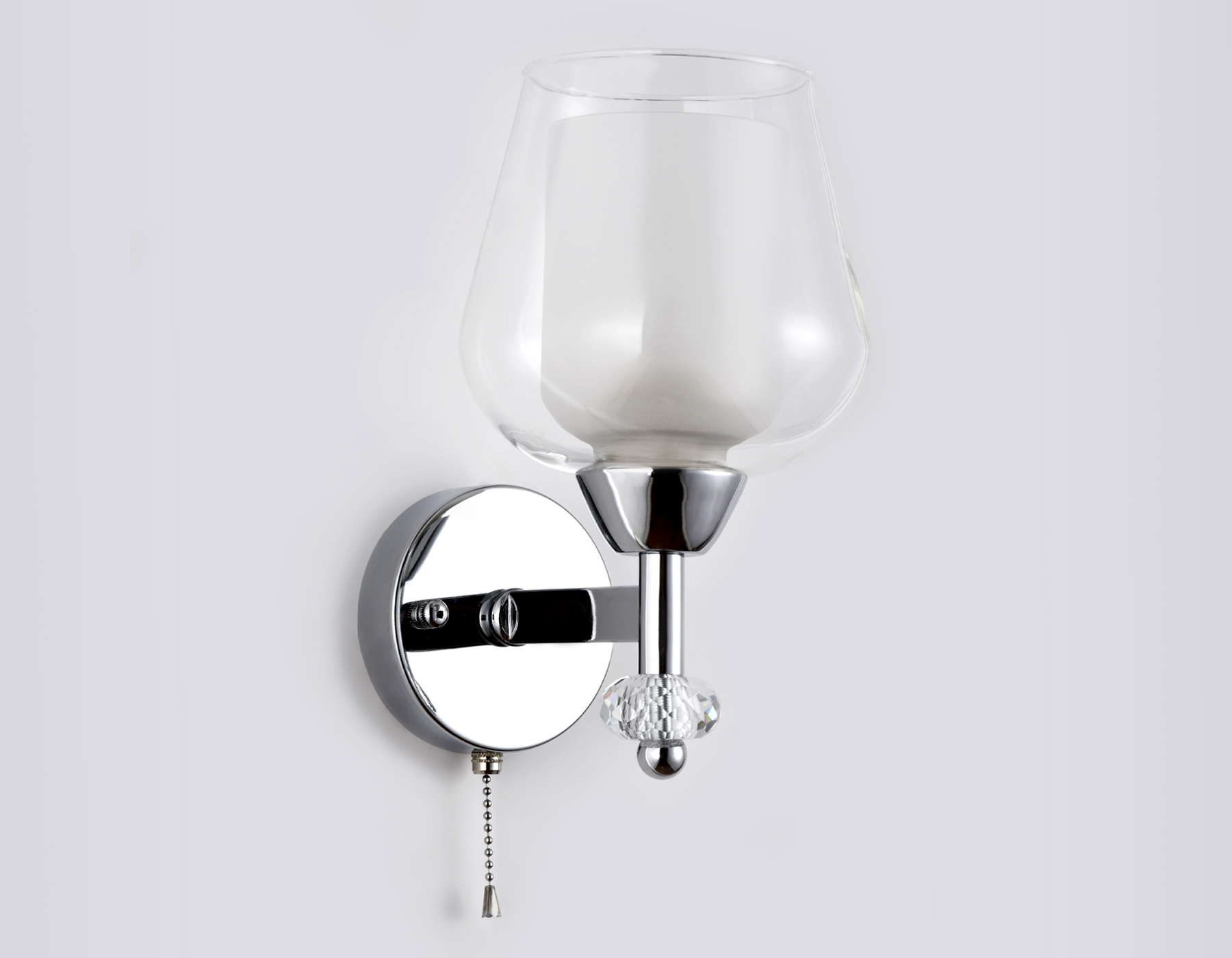 TR3158 CH/CL хром/прозрачный E27 max 40W 253*145*193