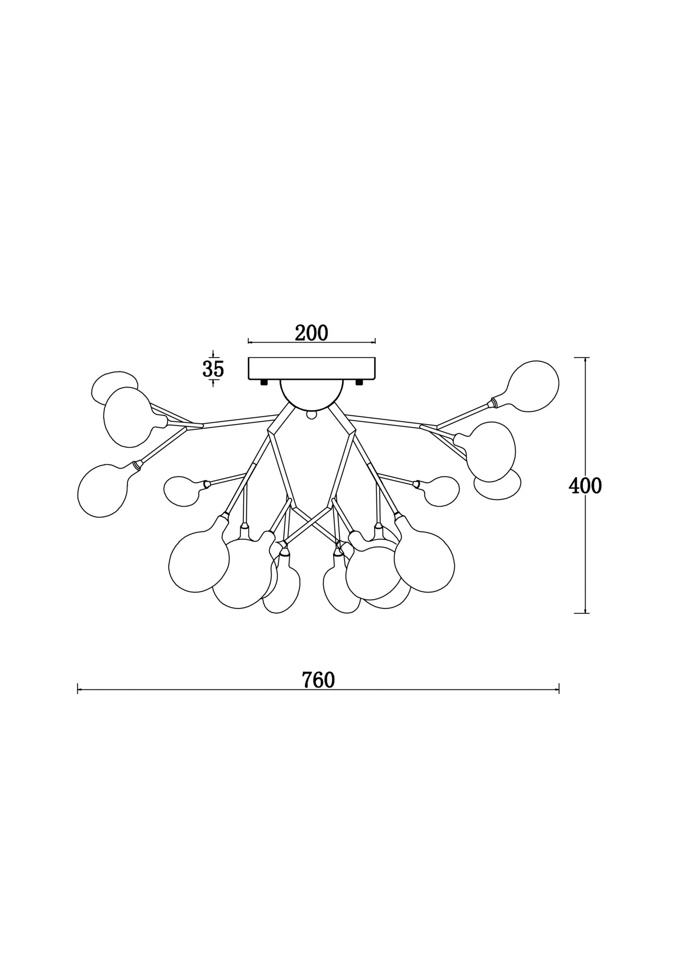 Потолочный светильник Freya FR5049CL-27W2