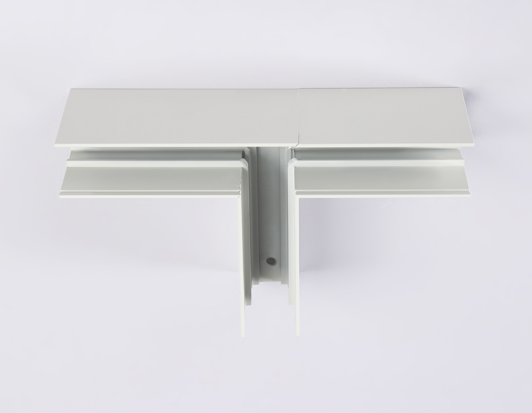 GL3373 WH белый коннектор T-образный для накладного шинопровода L170*85*53.7