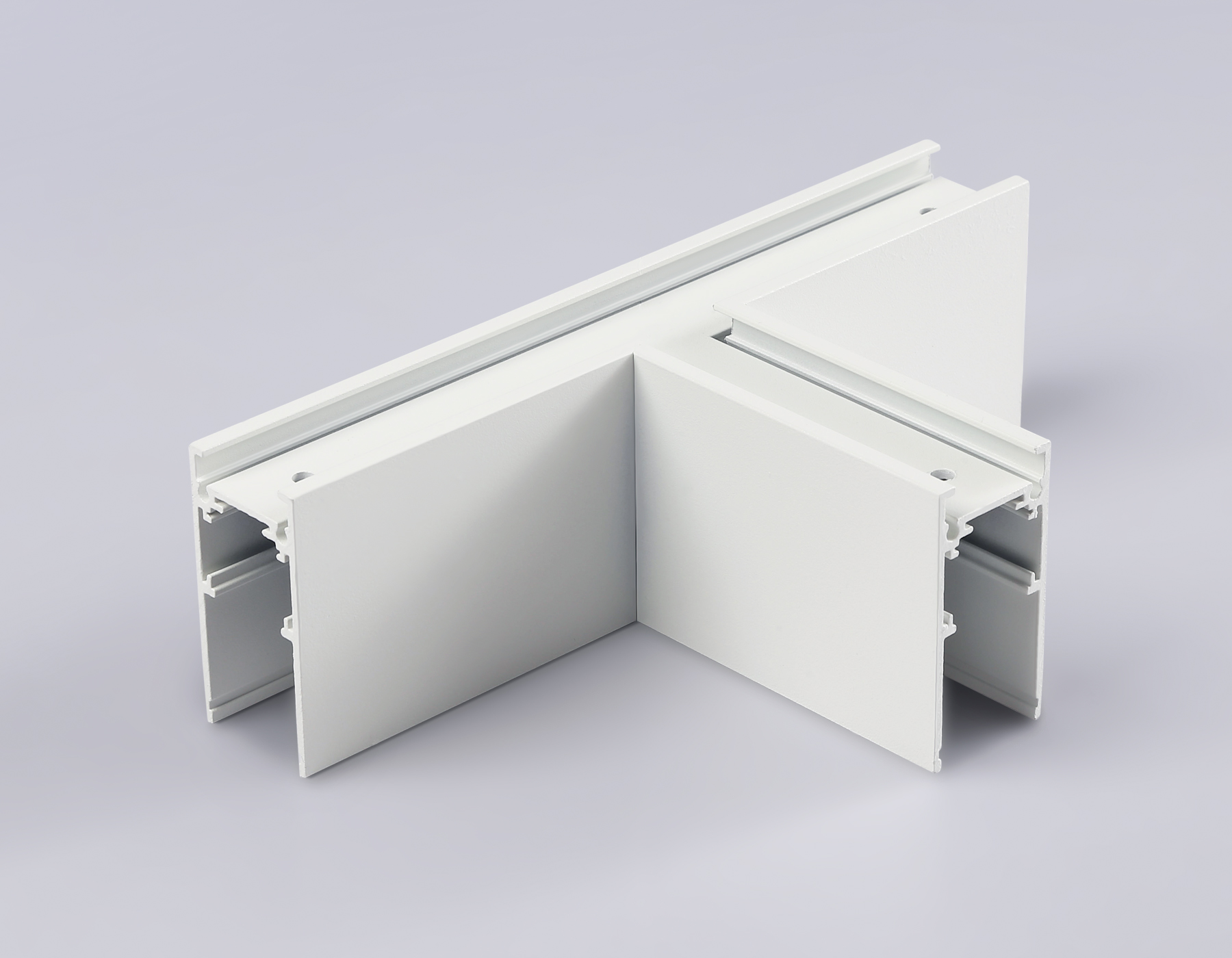 GL3373 WH белый коннектор T-образный для накладного шинопровода L170*85*53.7