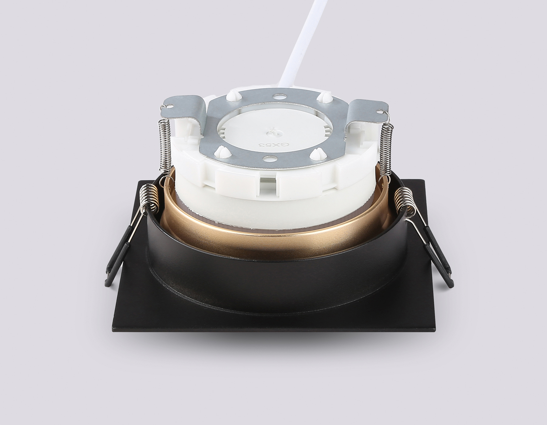 TN52340 SBK/SGD черный песок/золото песок GX53 max 12W 115*115*25