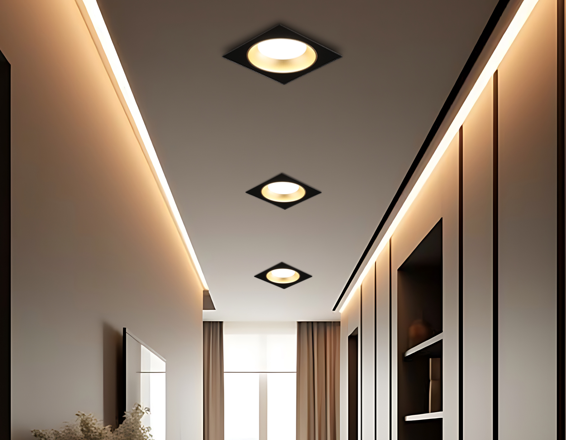 TN52340 SBK/SGD черный песок/золото песок GX53 max 12W 115*115*25