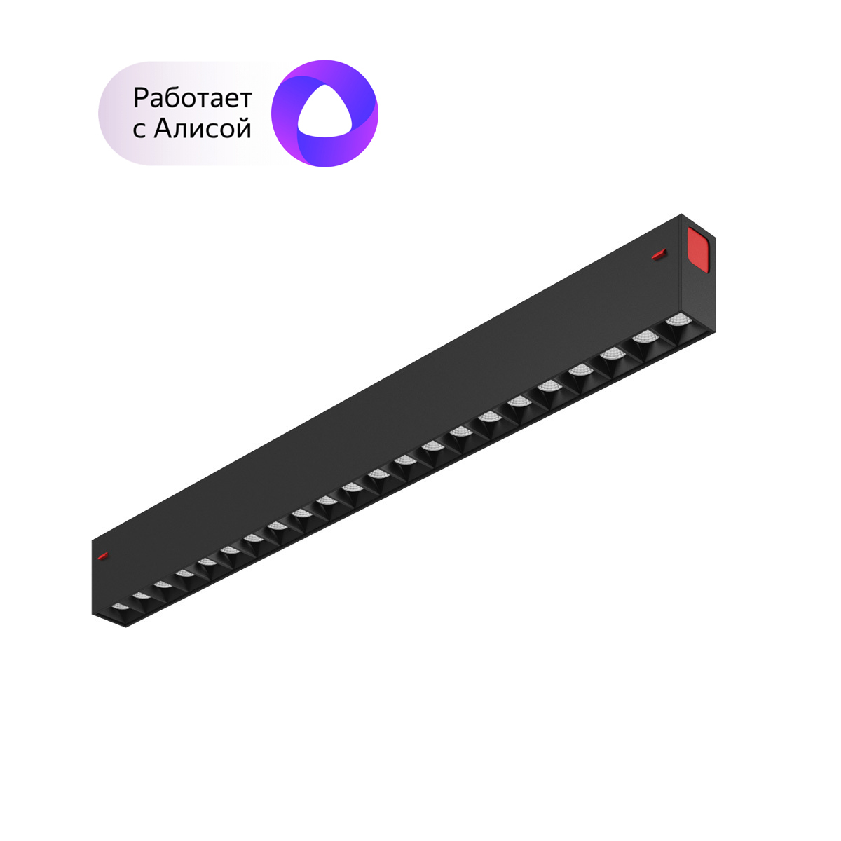 DK8002-BK Линейный светильник SMARTLENS 18W DIM 3000K-6000K черный