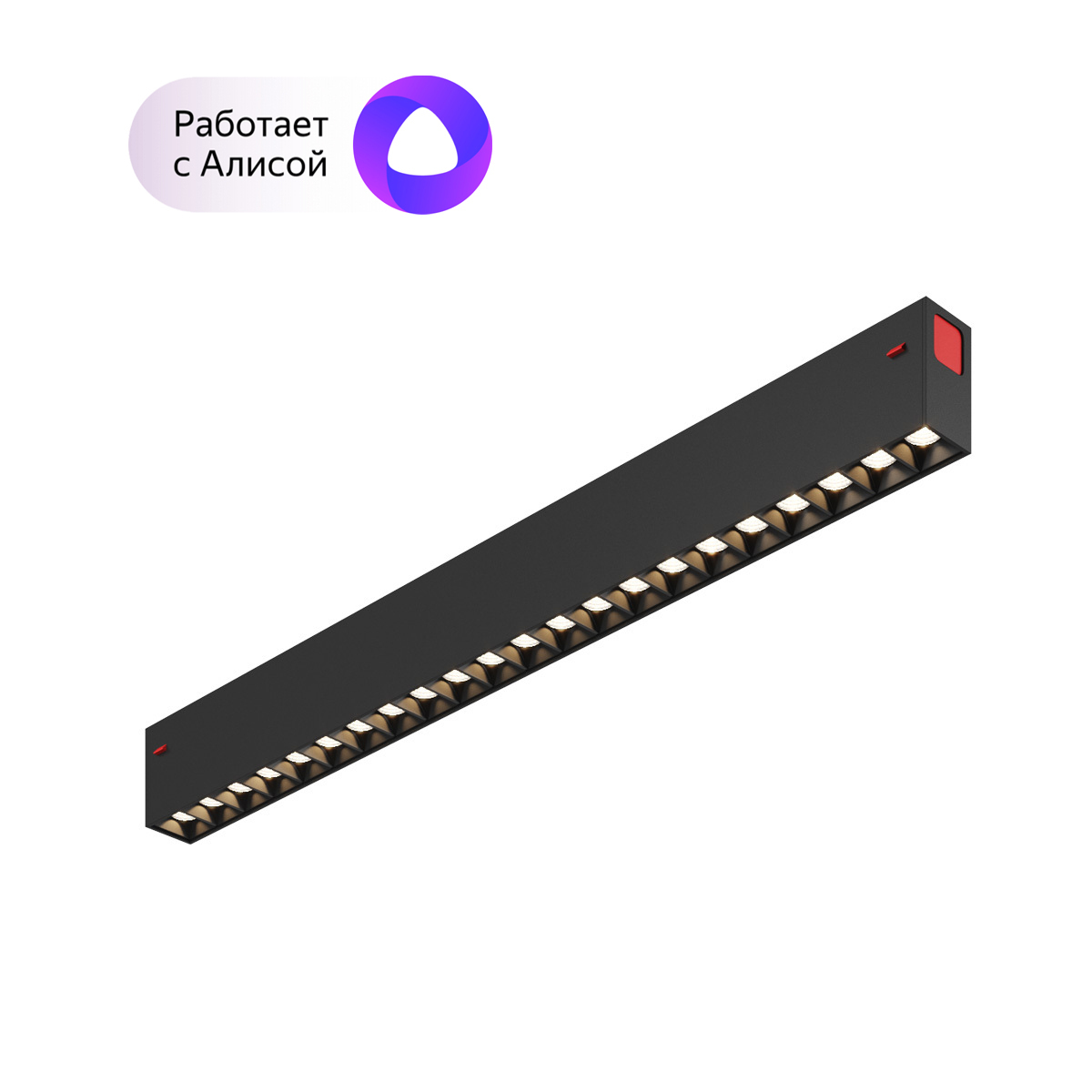 DK8002-BK Линейный светильник SMARTLENS 18W DIM 3000K-6000K черный