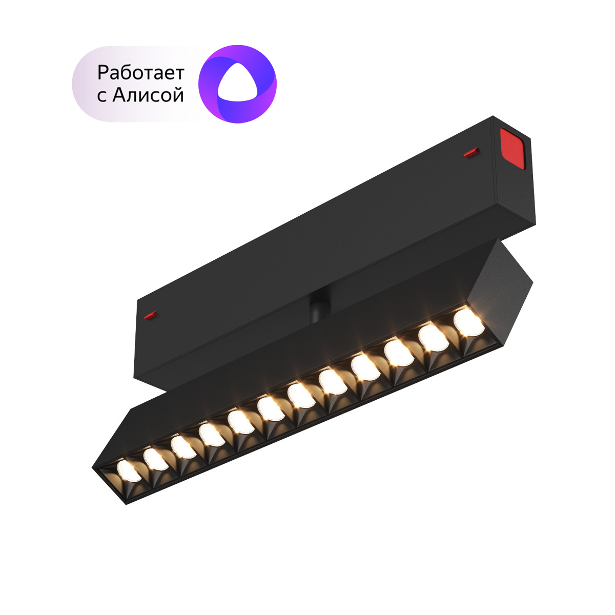 DK8006-BK Акцентный светильник SMART LENS 9W DIM 3000K-6000K черный