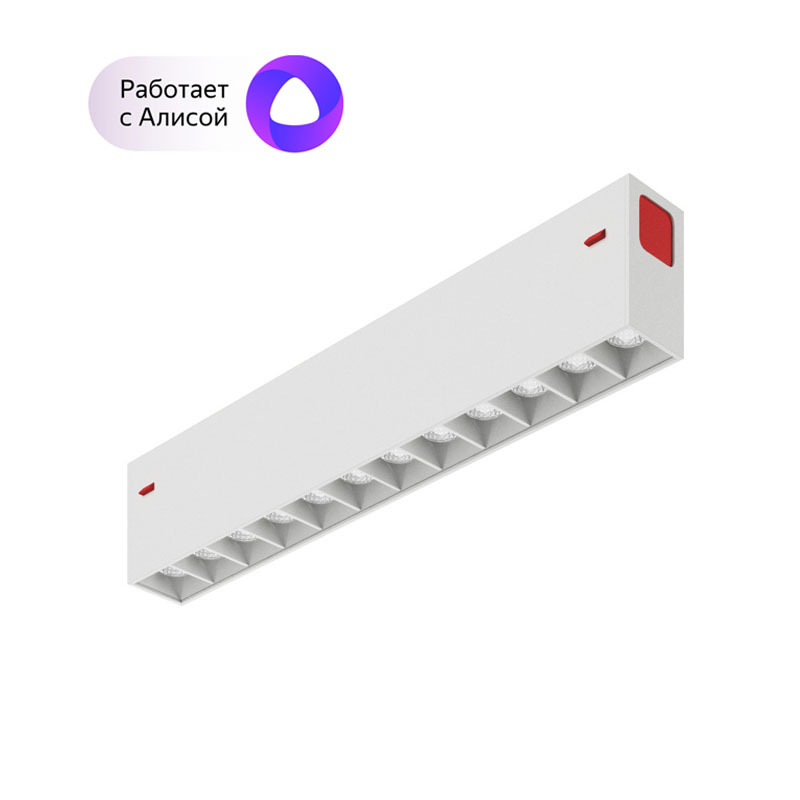 DK8001-WH Линейный светильник SMART LENS 9W DIM 3000K-6000K белый