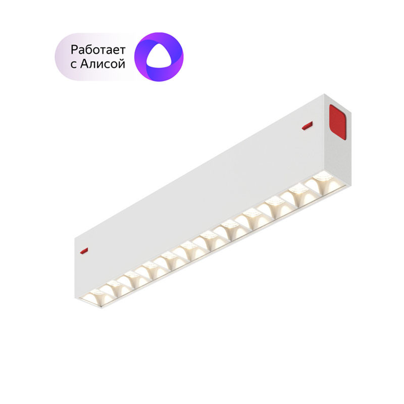 DK8001-WH Линейный светильник SMART LENS 9W DIM 3000K-6000K белый