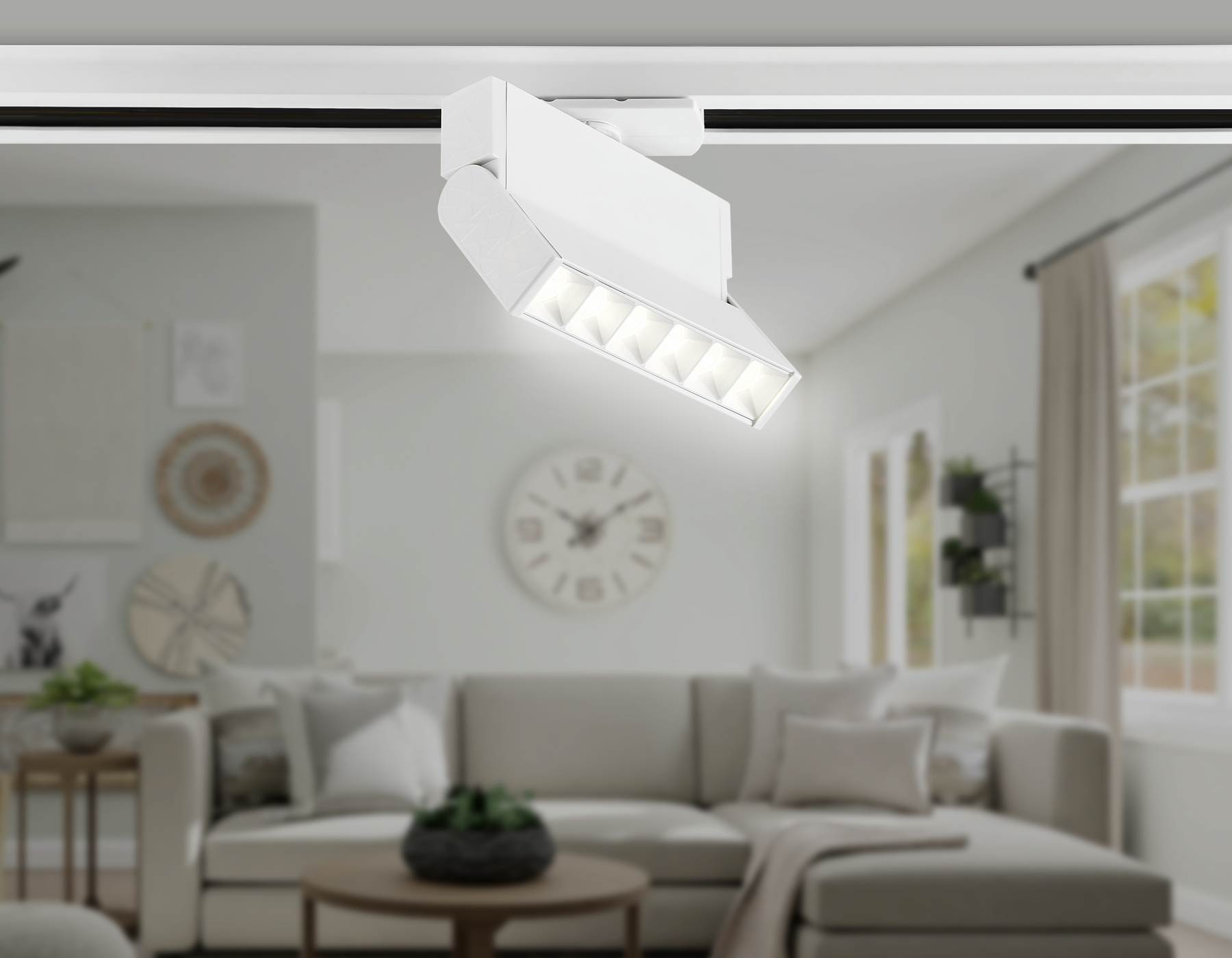 GL6812 WH белый LED 6W 4200K 24&deg; 115*22*87