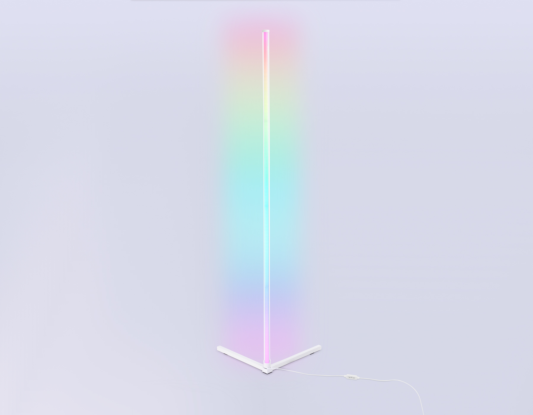 FL8025 WH белый LED 20W RGB D32*1650 (ПДУ РАДИО 2.4G)