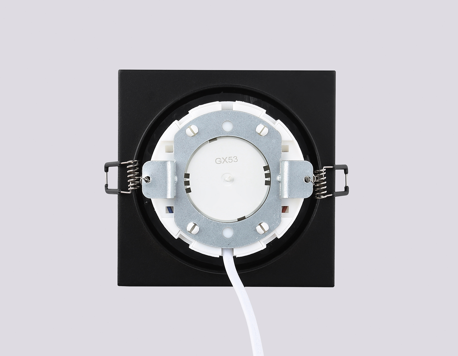 TN52342 SBK/GBK черный песок/черный глянец GX53 max 12W 115*115*25