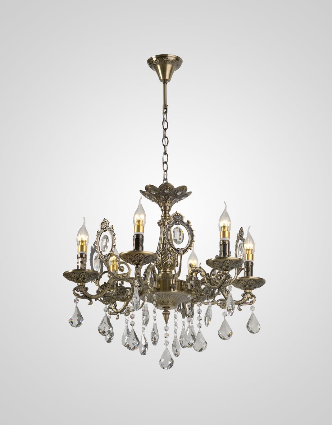 Подвесная люстра PL9274-6 AB 000065876