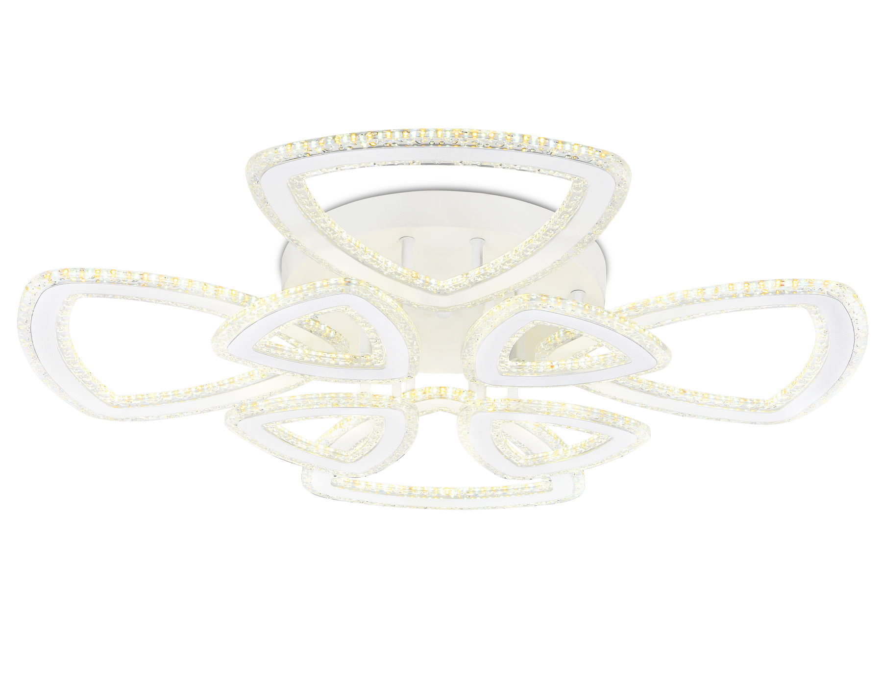 FA8863/4+4 WH белый 182W 3000K+6400K/3000K/6400K/4200K+4200K 740*740*130 (ПДУ РАДИО 2.4G)