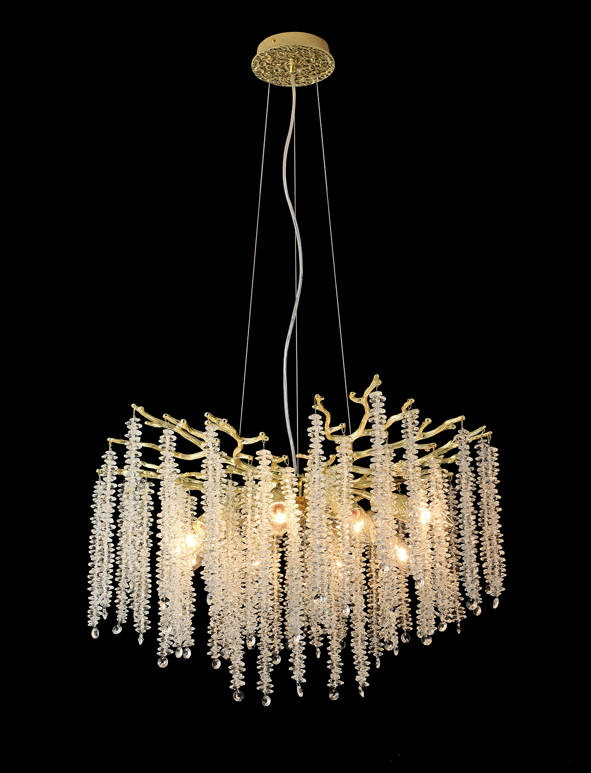 Подвесная люстра PL9127-8 GD 000078040