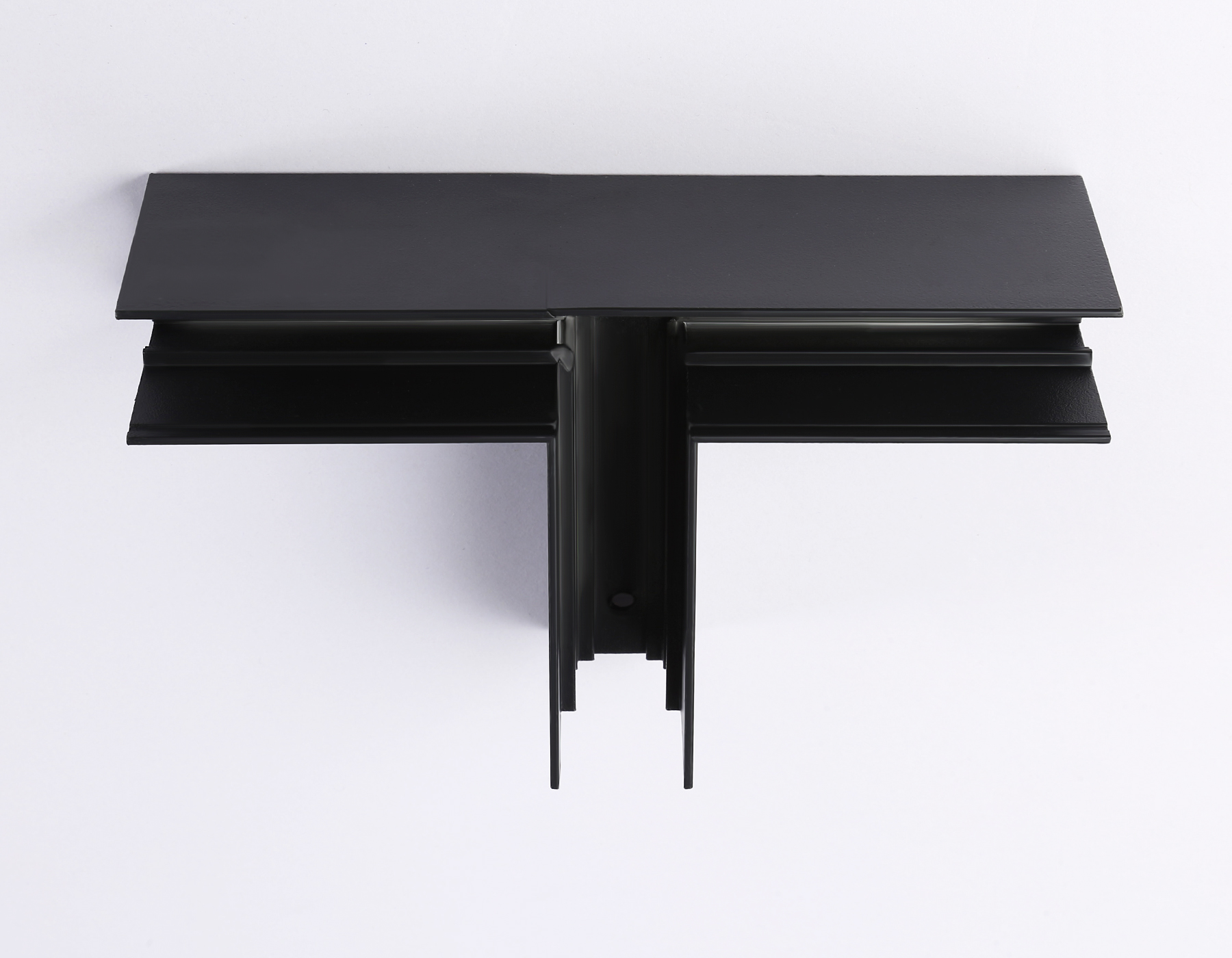 GL3374 BK черный коннектор T-образный для накладного шинопровода 170*85*53.7