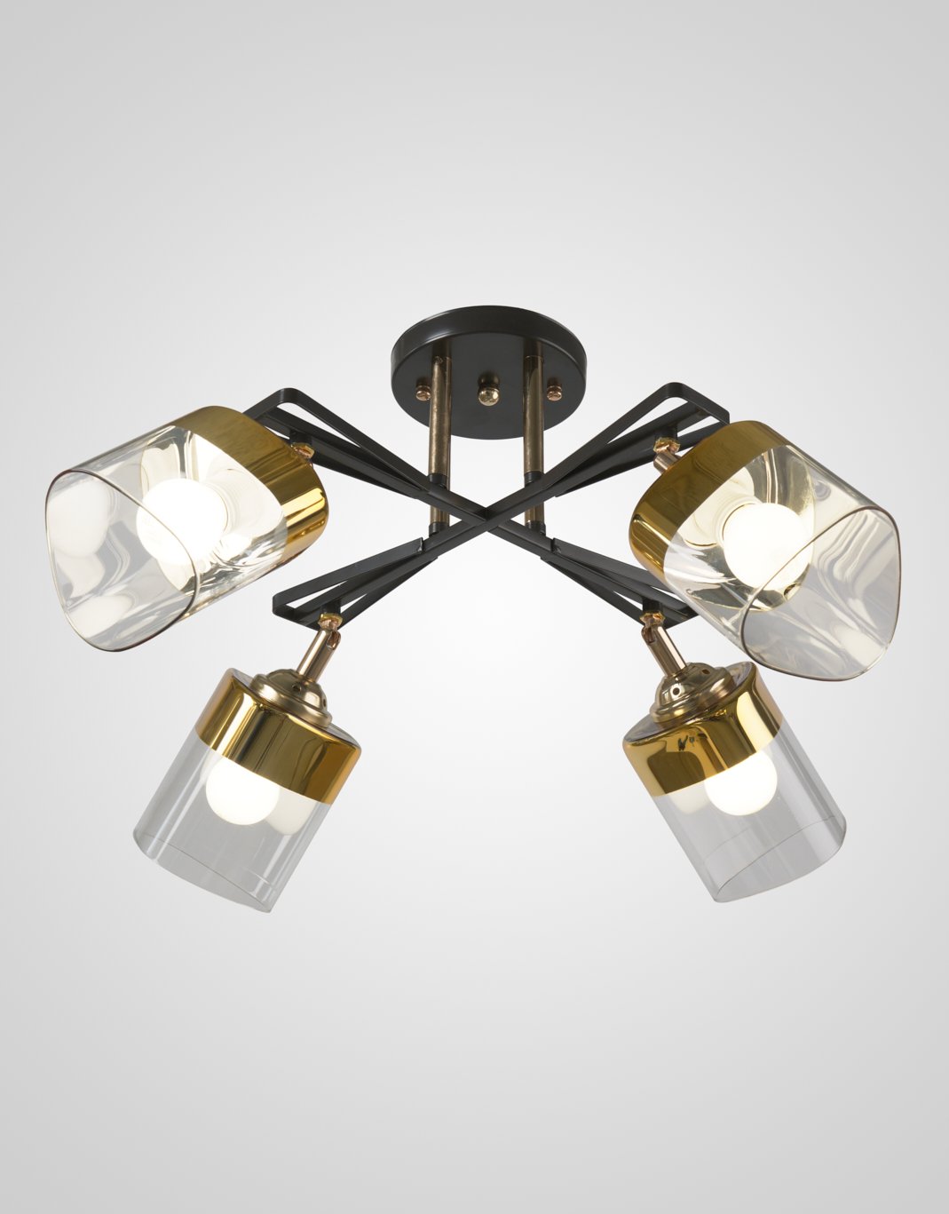 Потолочная люстра SL4350-4 CF+GD 000065853