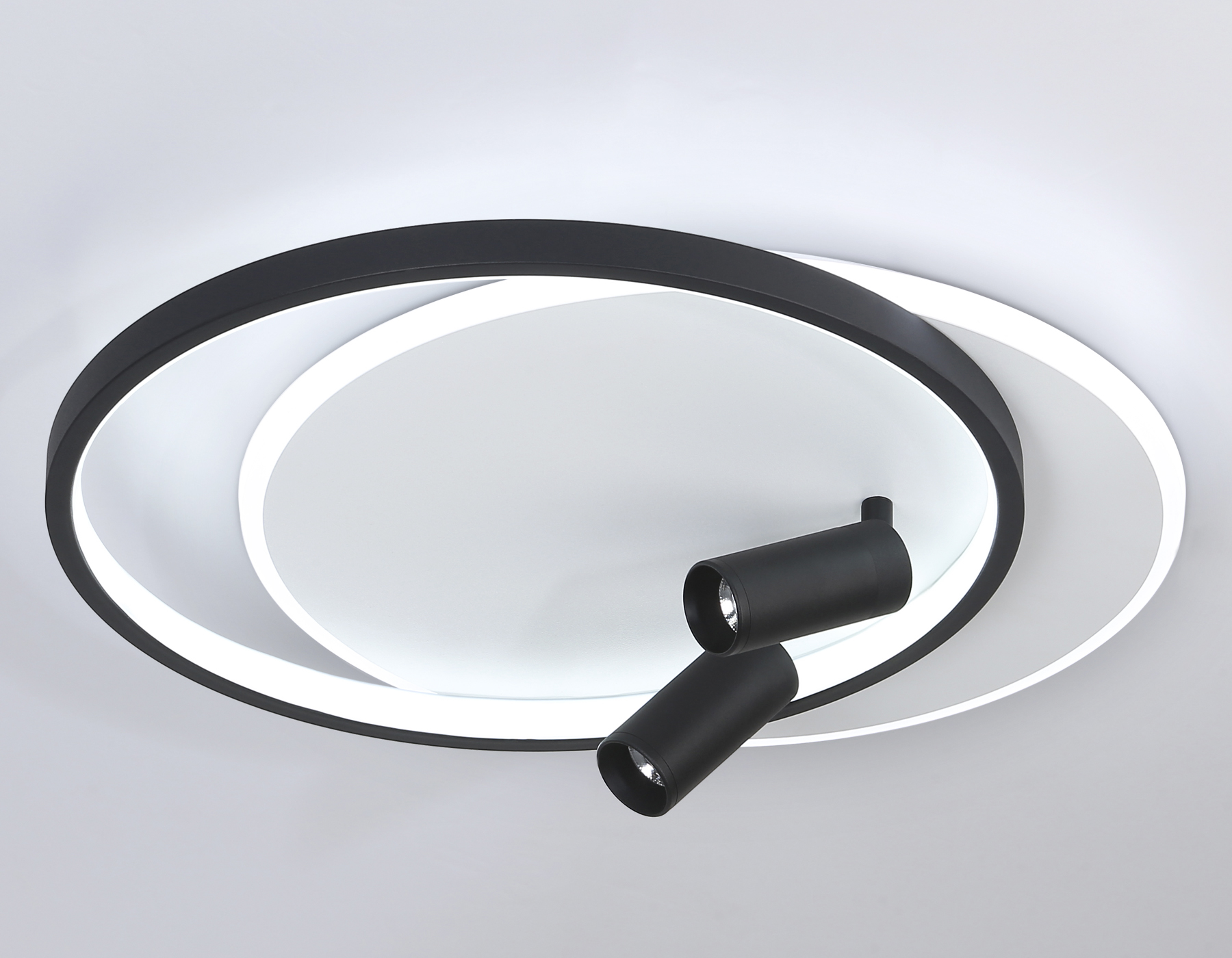 FL5137/2+2 WH/BK белый/черный 66W 3000K/4200K/6400K+4200K 500*420*130 (ПДУ ИК)