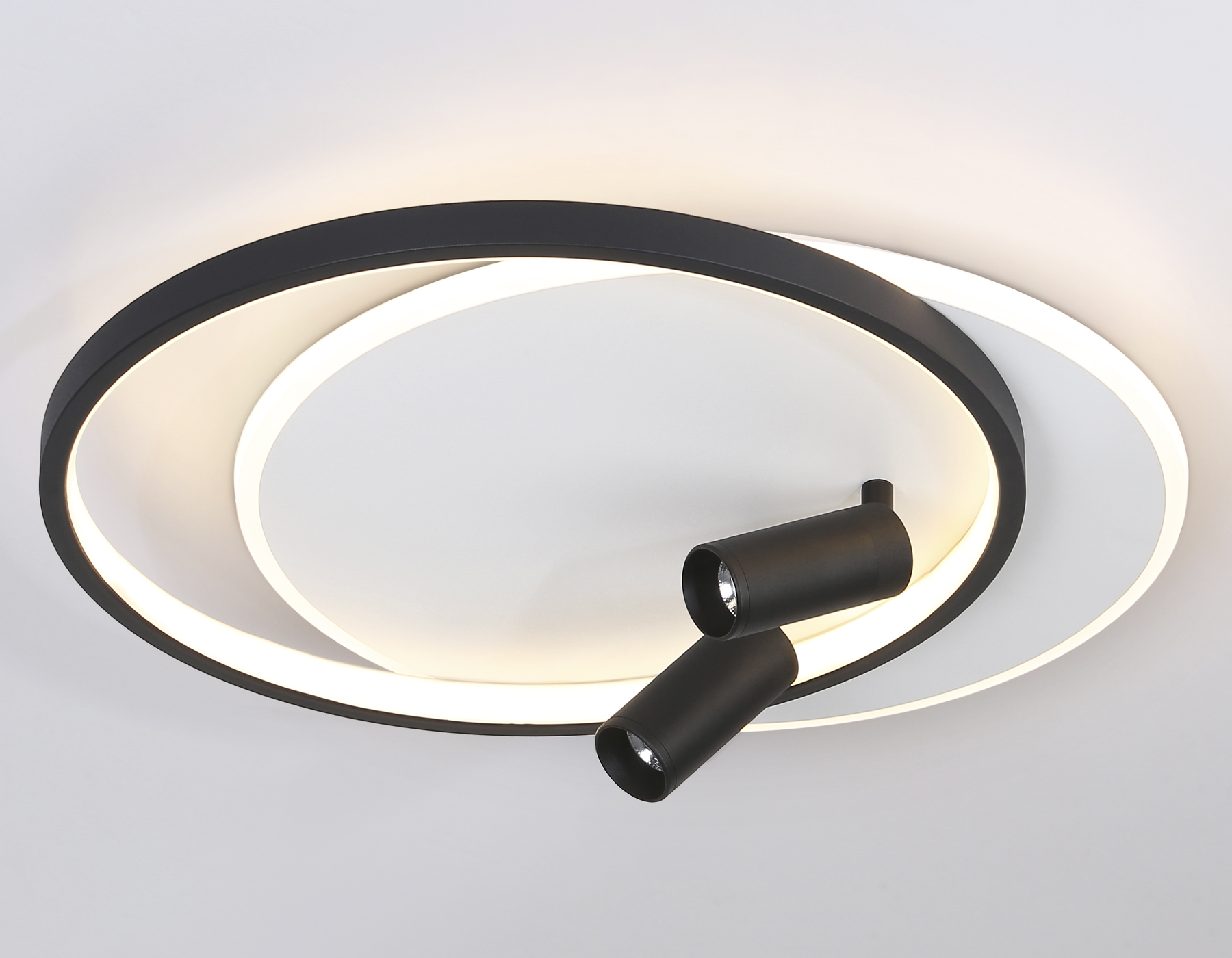 FL5137/2+2 WH/BK белый/черный 66W 3000K/4200K/6400K+4200K 500*420*130 (ПДУ ИК)