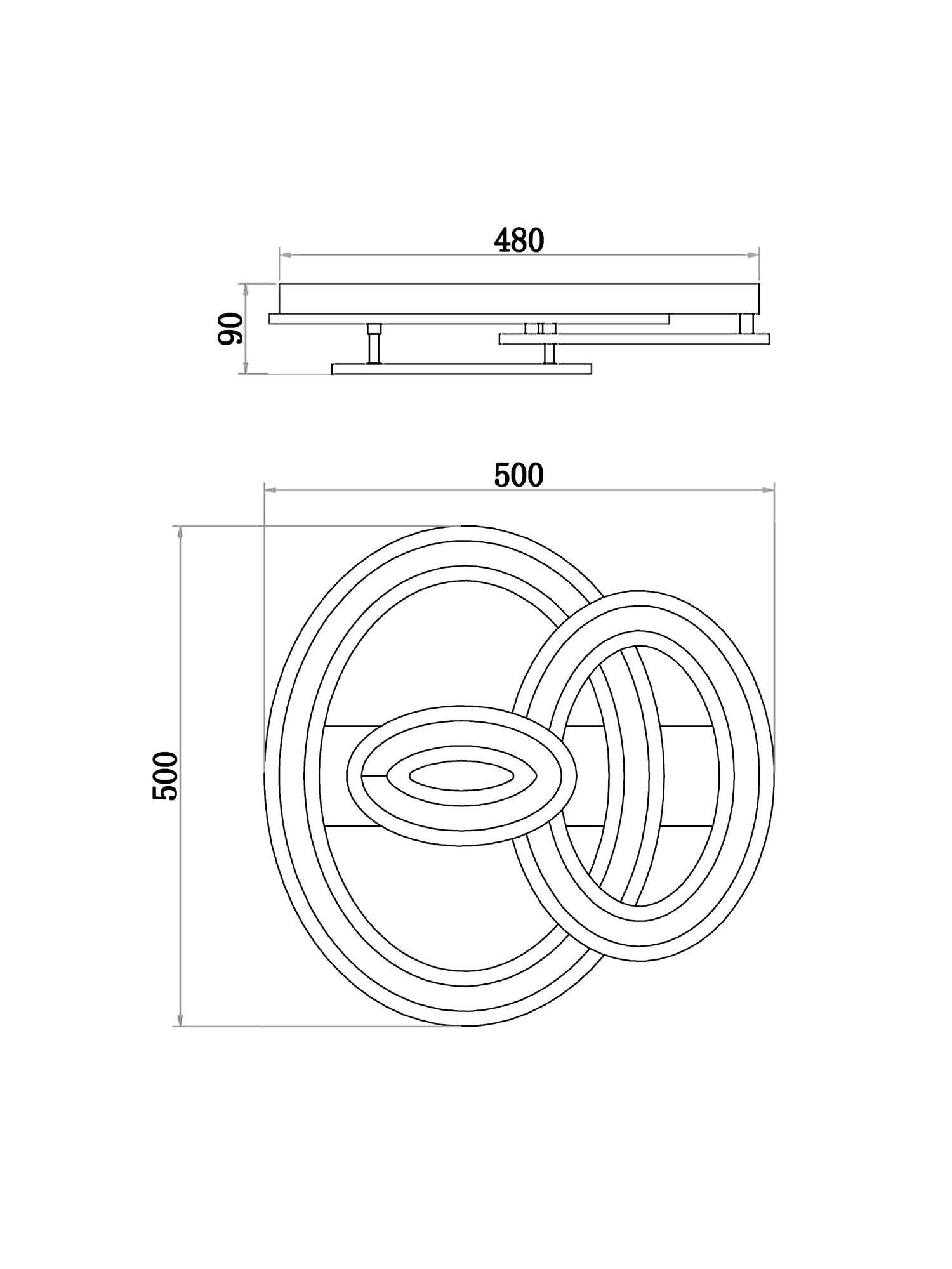 Потолочный светильник Freya FR10022CL-L63W