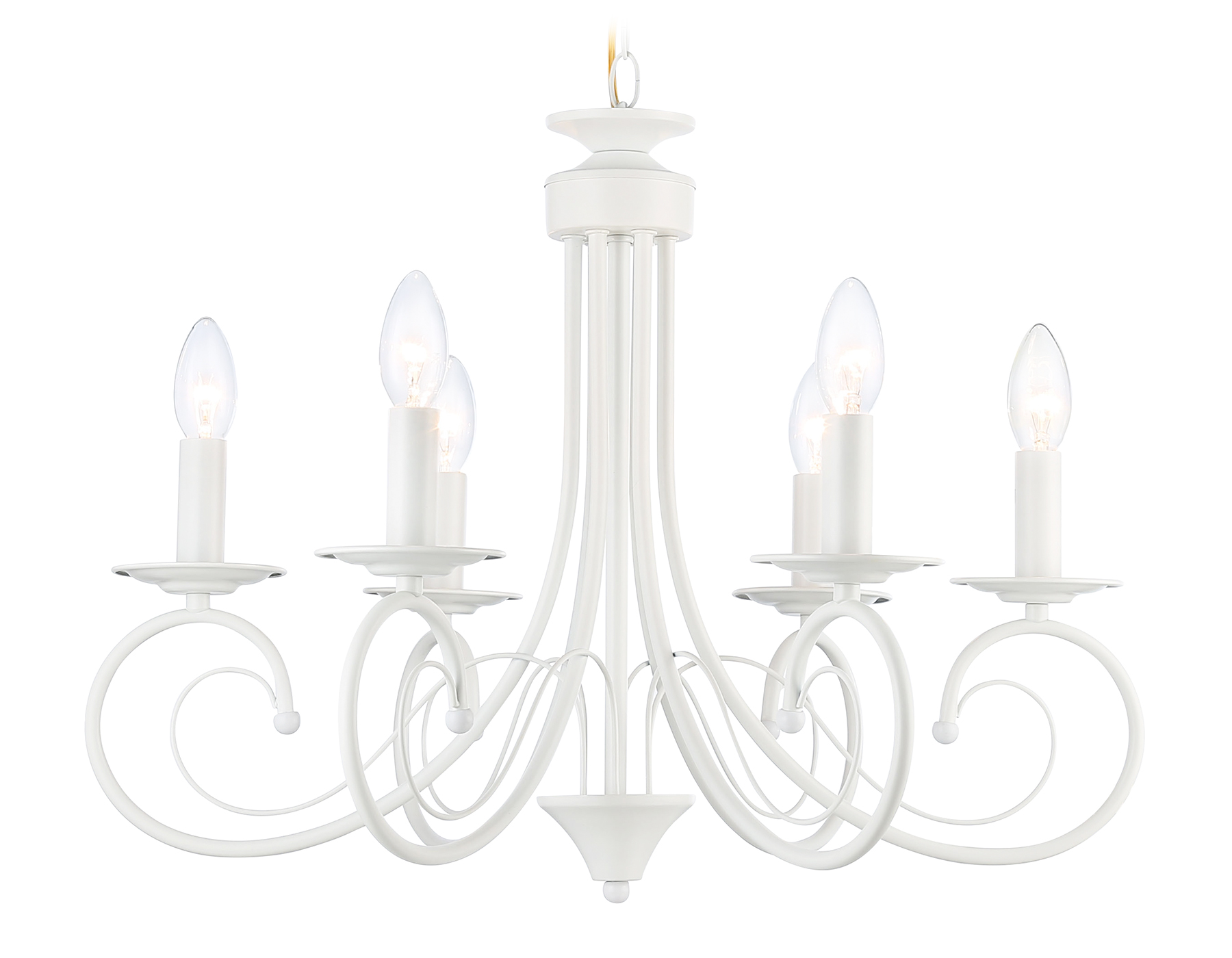 TR9611/6 WH белый E14/6 max 40W D560*650