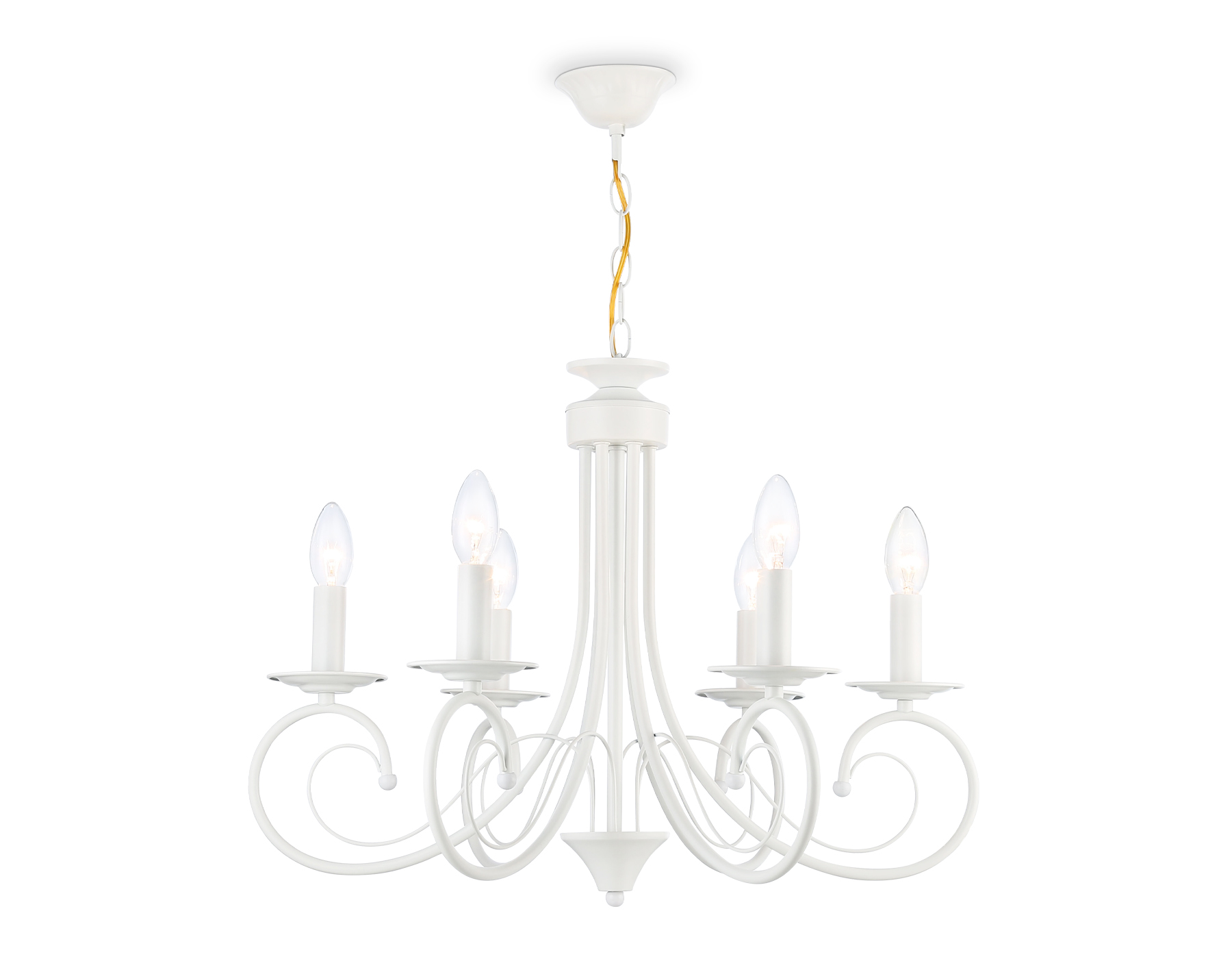 TR9611/6 WH белый E14/6 max 40W D560*650