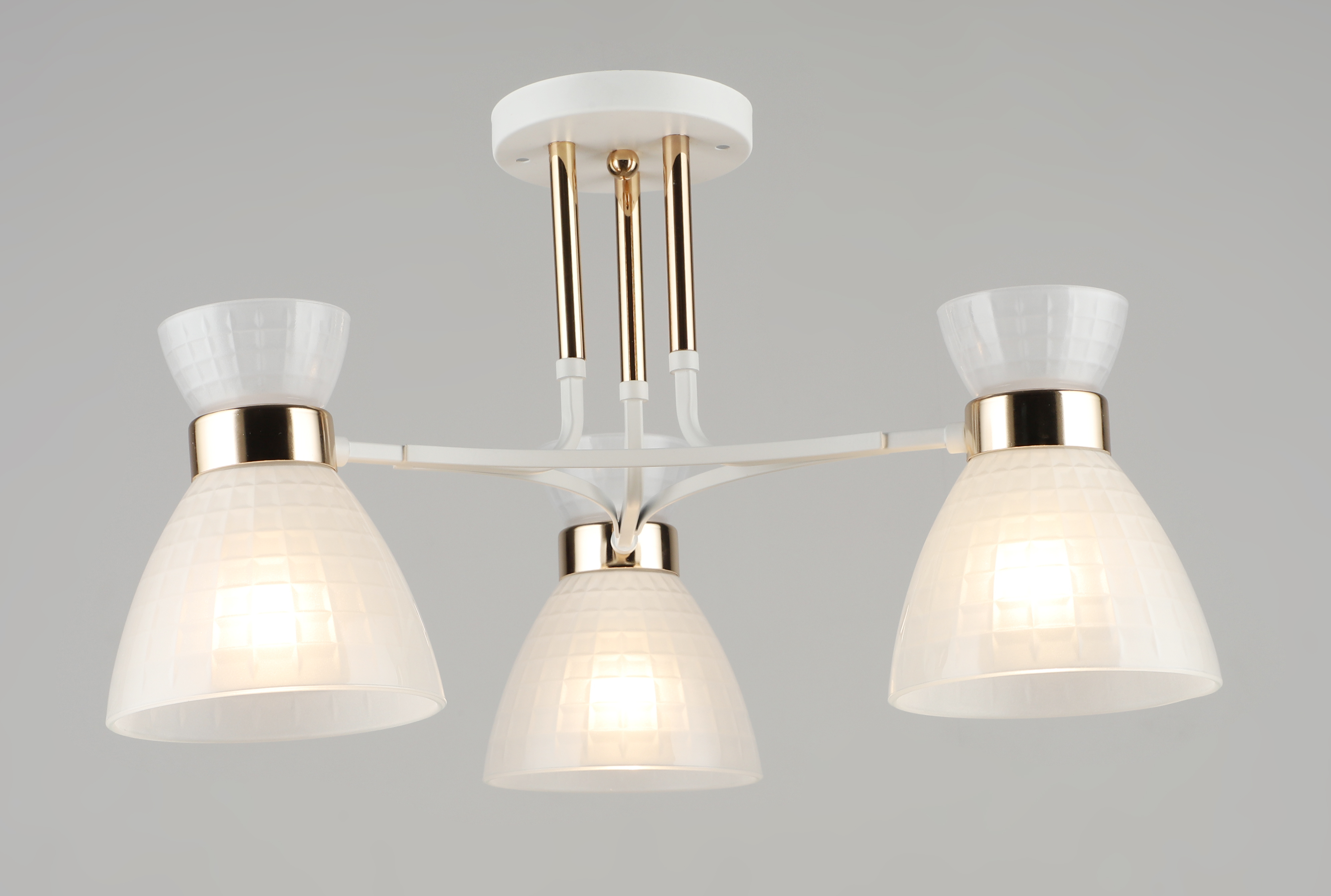 Потолочная люстра SL6753-3 WT+GD 000080218