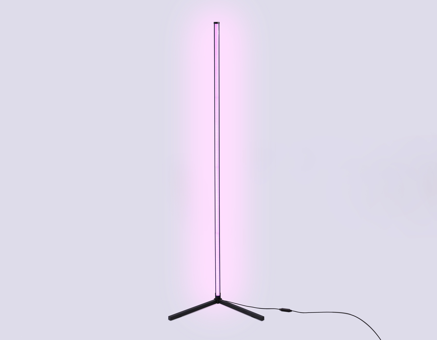 FL8027 BK черный LED 20W RGB D32*1650 (ПДУ РАДИО 2.4G)