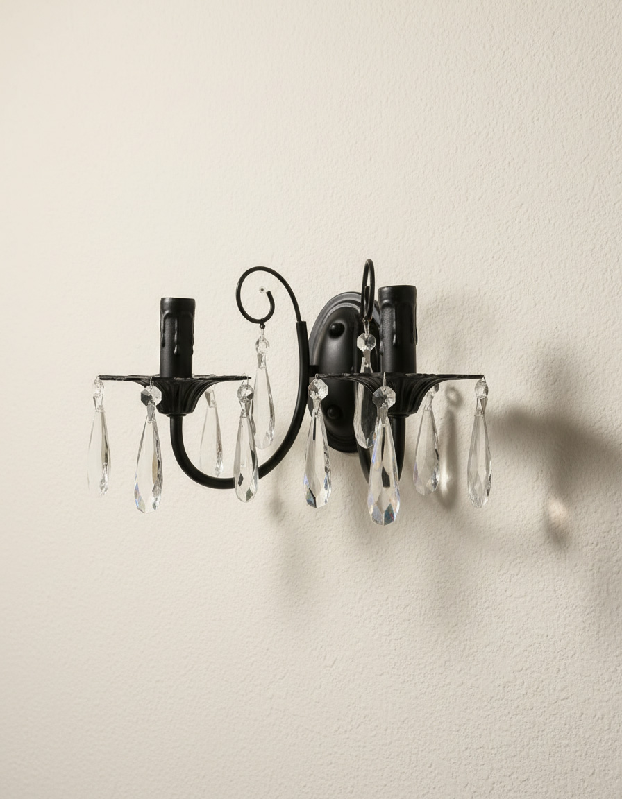 Настенный светильник PL3901-2W BK 000067349