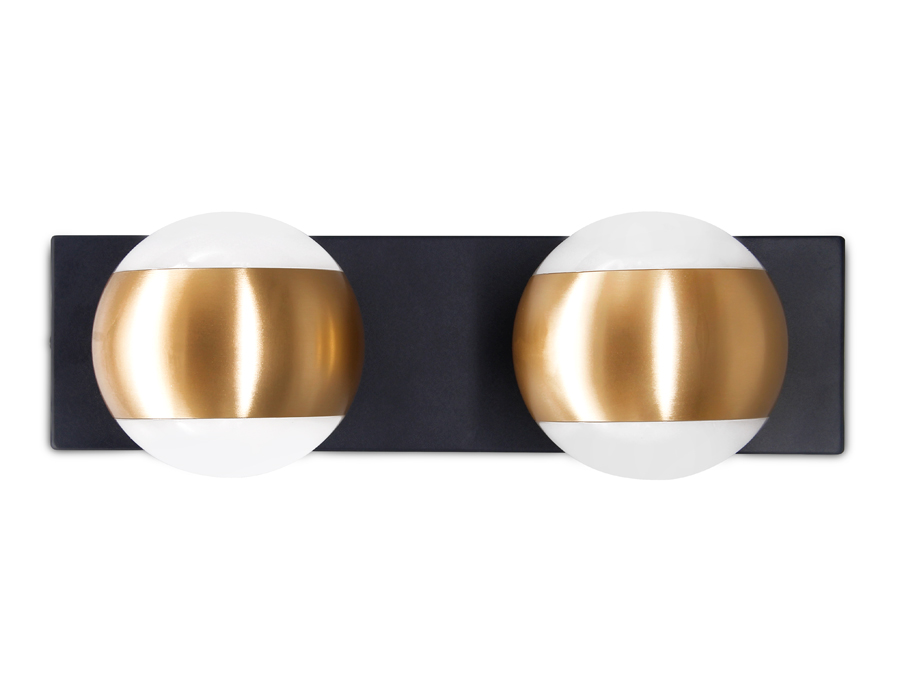 FW575/2 SBK/GD черный песок/золото G9 max 40W 260*70*85