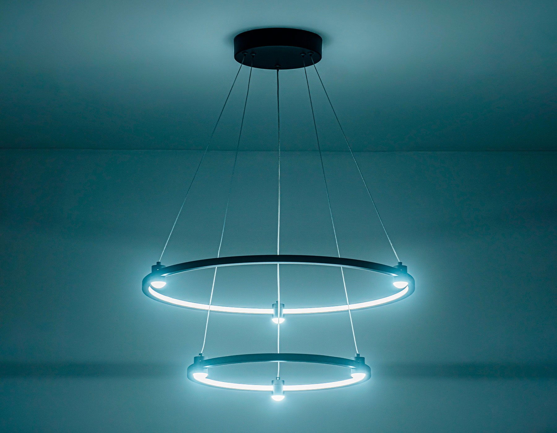 FL5506/2+6 BK черный 45W 3000K/4200K/6400K D600/400*1300 (без ПДУ)