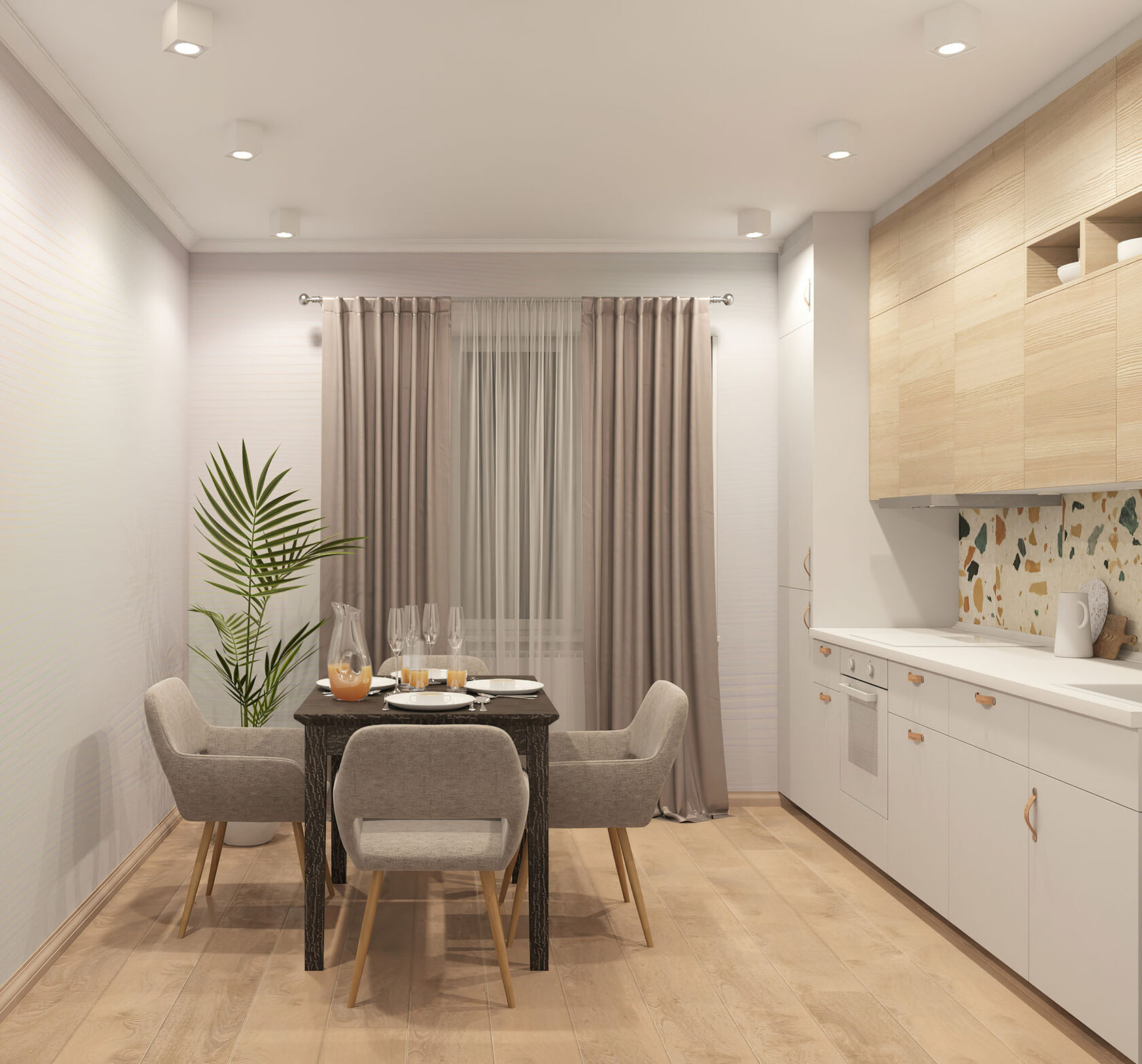 DK2003-WH Светильник накладной IP 20, 50 Вт, GU10, белый, алюминий