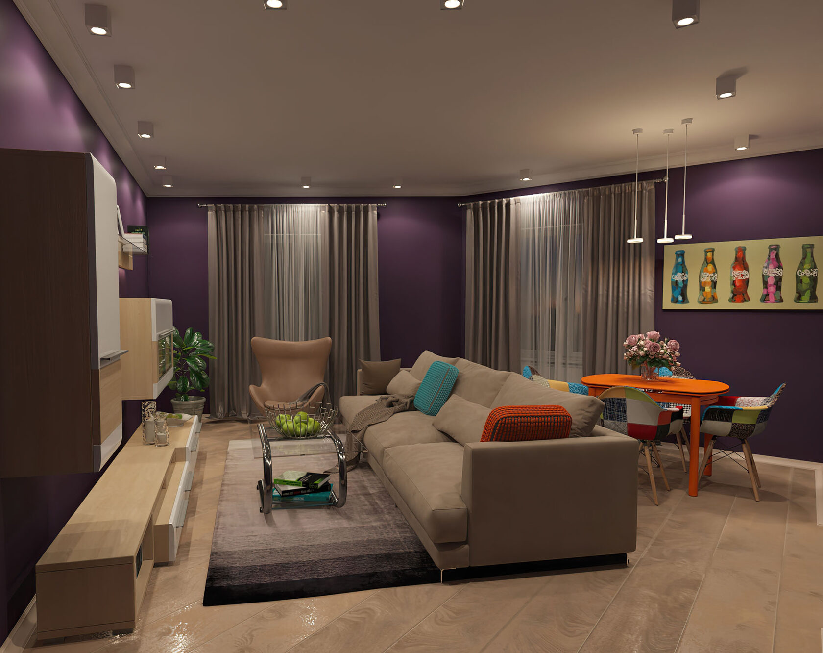 DK2003-WH Светильник накладной IP 20, 50 Вт, GU10, белый, алюминий