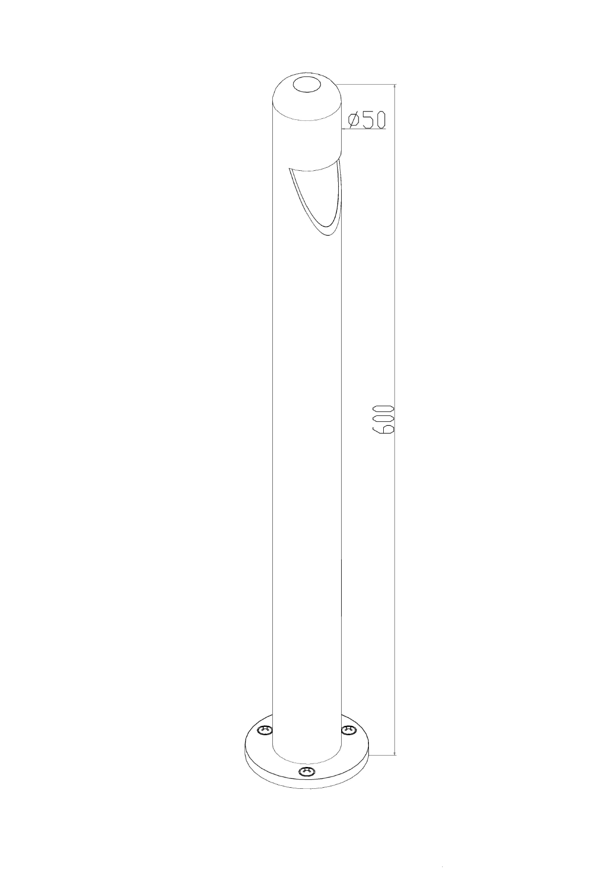 Ландшафтный светильник Outdoor O423FL-L5GF