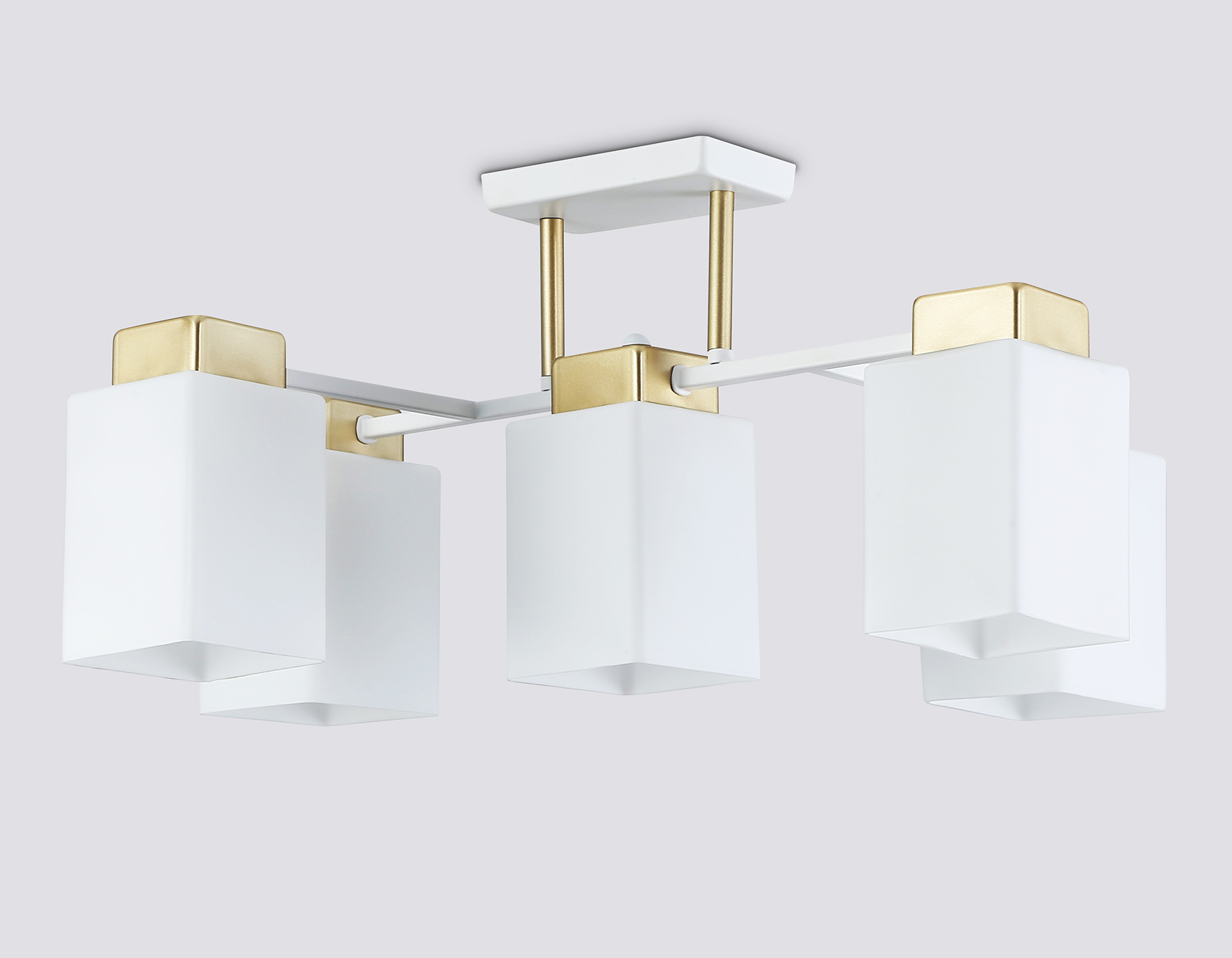 TR303047/5 WH/GD белый/золото E27/5 max 60W 540*480*270