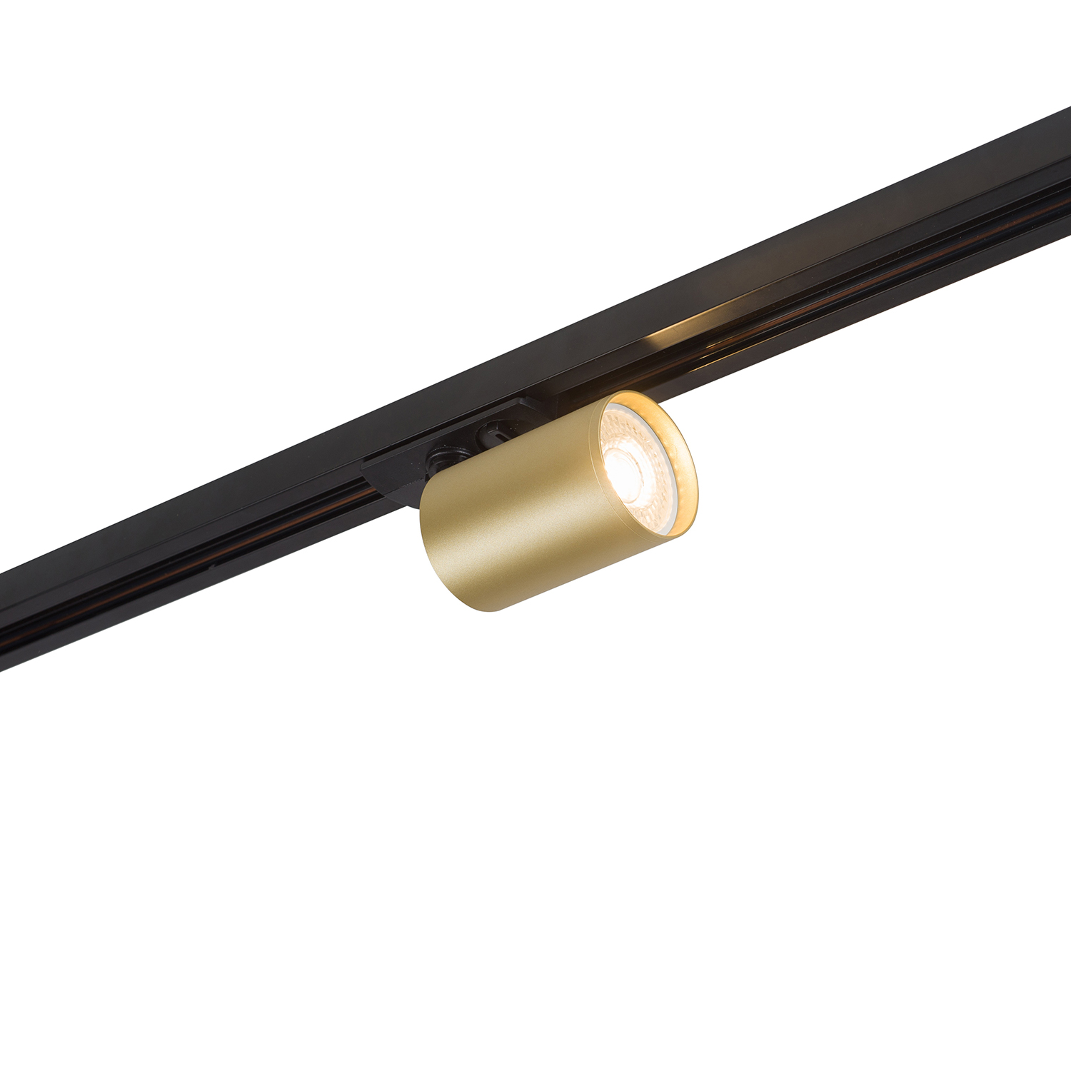 DK6201-BG Трековый светильник IP 20, 15 Вт, GU5.3, матовое золото с черным, алюминий