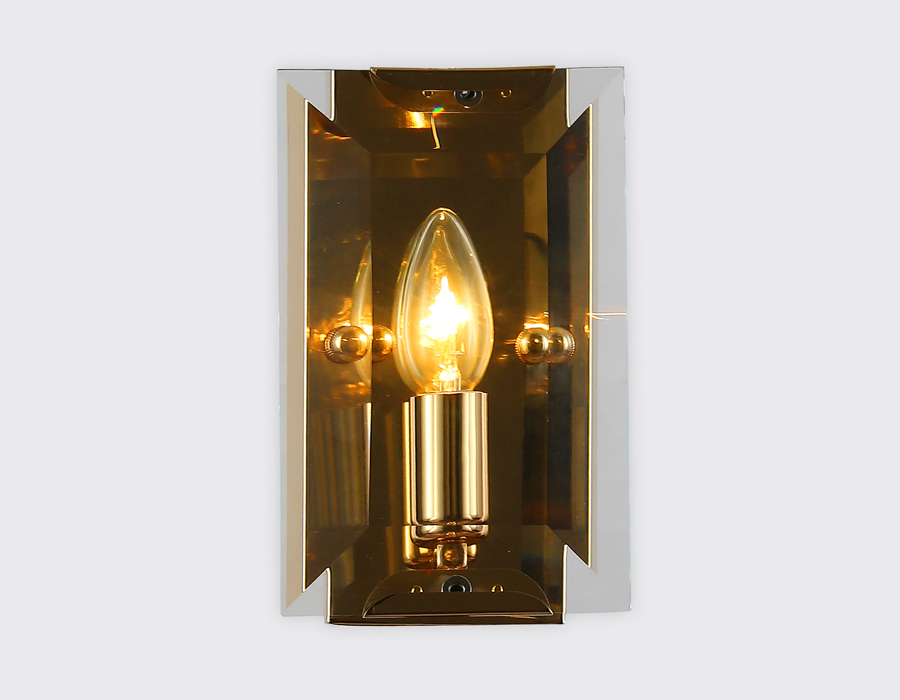 TR5157 GD/CL золото/прозрачный E14/1 max 40W 210*130*100