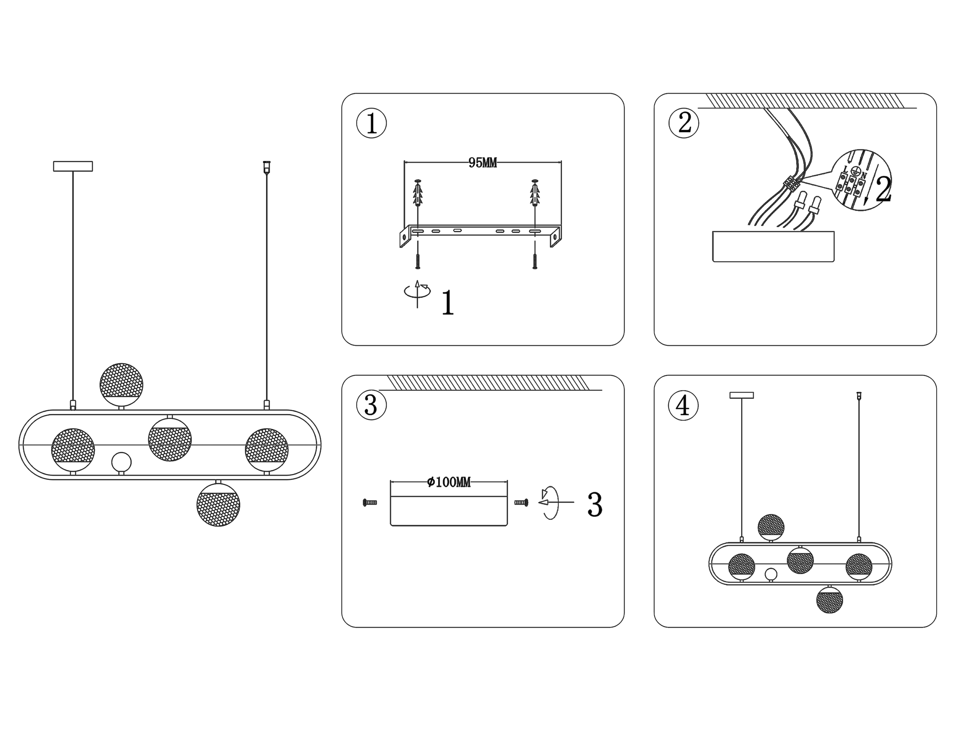 TR5433/5 GD золото G9/5 max 40W 780*110*1000