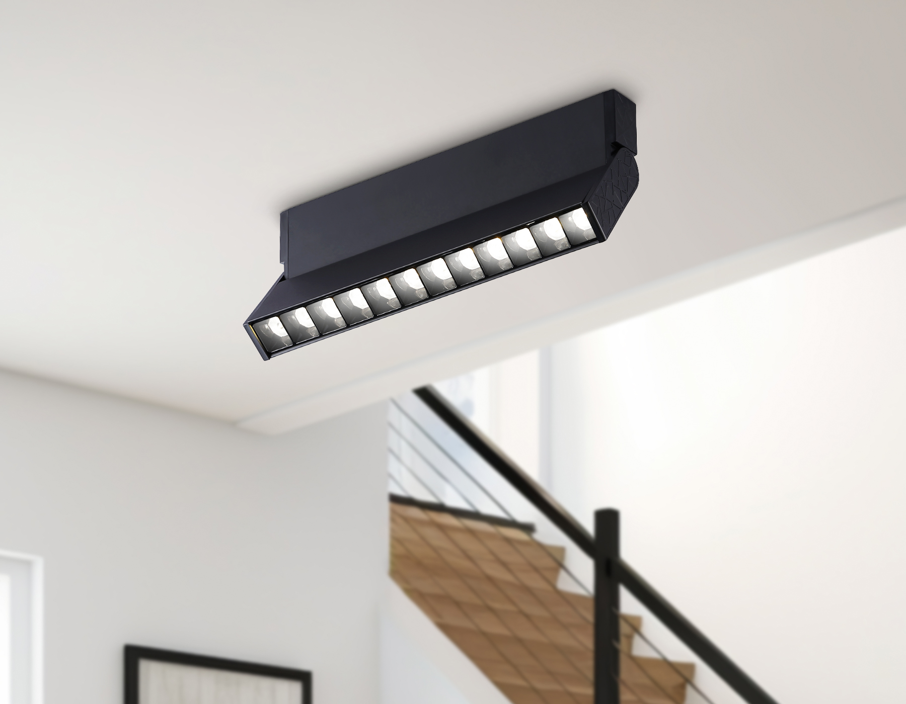 TA1829 BK черный LED 12W 4200K 230*22*87