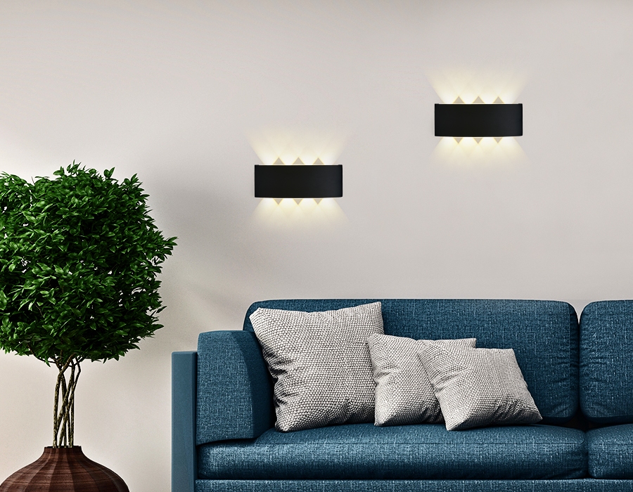 FW144 BK/S черный/песок LED 3000K 14W 220*80*45