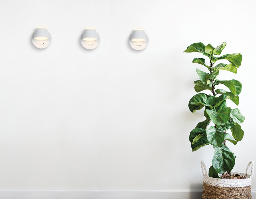 FW166 WH/S белый/песок LED 3000K 10W 120*120*140