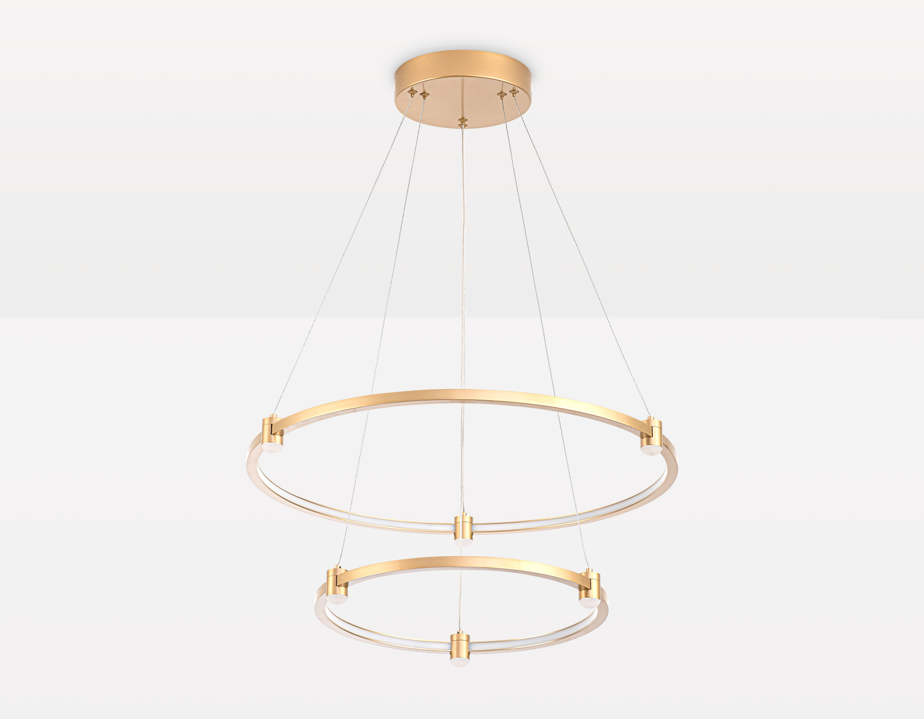 FL5508/2+6 GD золото 45W 3000K/4200K/6400K D600/400*1300 (без ПДУ)