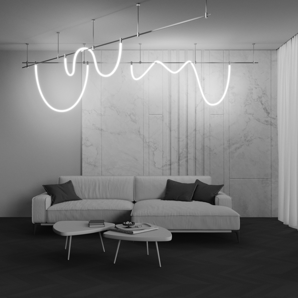 Трековый светильник Technical TR154-1-27W4K-PT