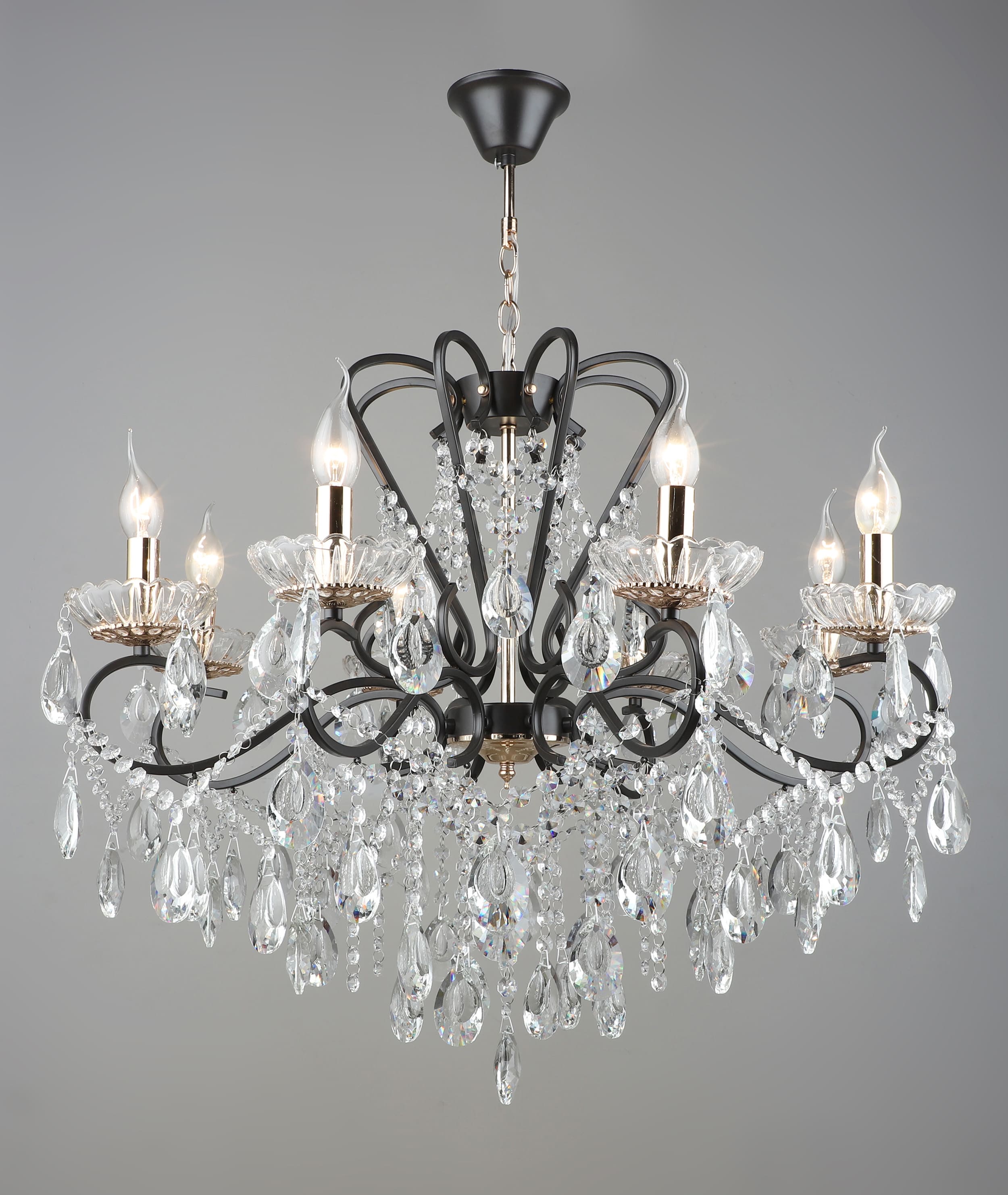 Подвесная люстра PL9768-8 CF+GD 000066019