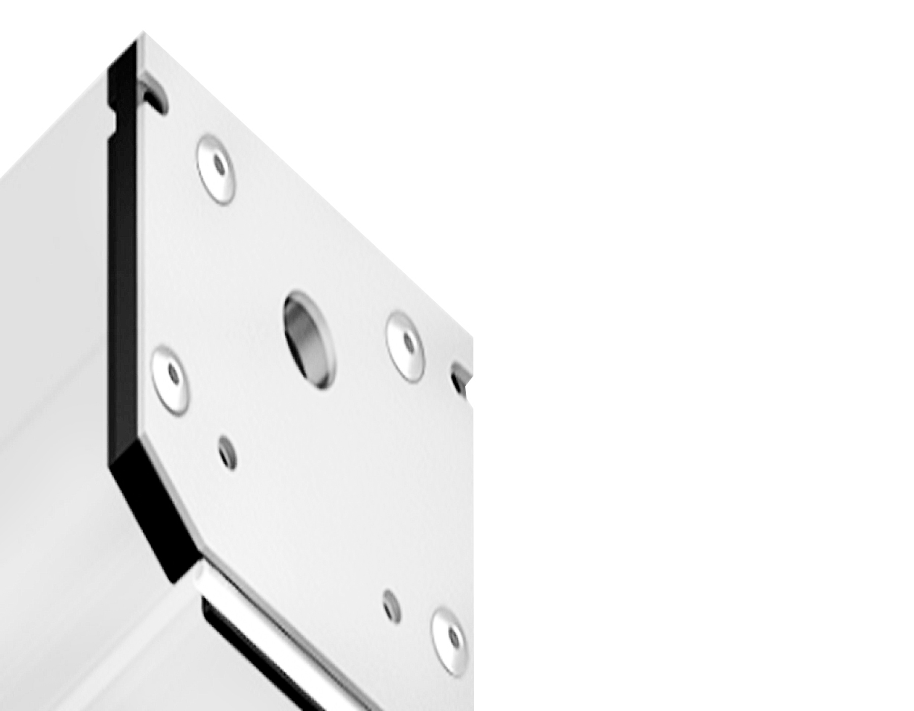 GL3622 WH белый заглушка для корпуса в натяжной потолок для магнитного шинопровода (2шт)