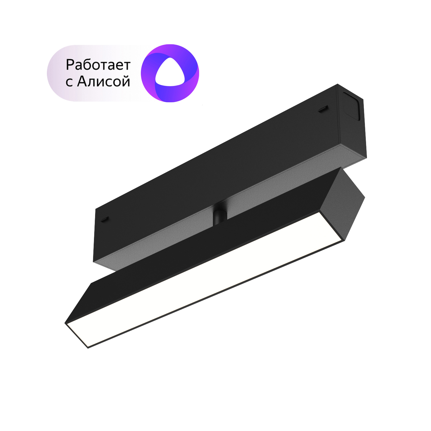 DK8009-BK Поворотный матовый светильни SMART 9W DIM 3000K-6000K черный