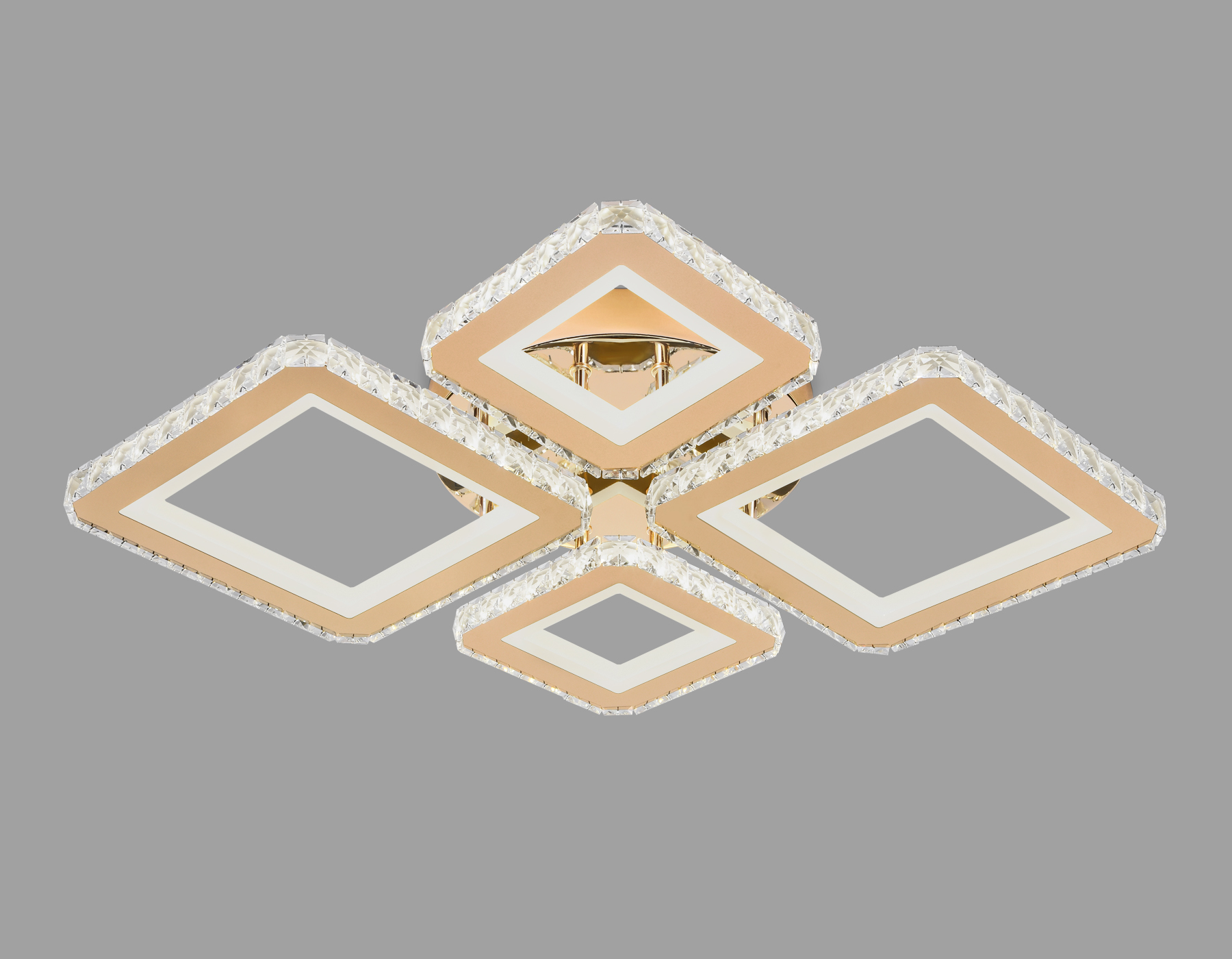 FA1727/4 GD золото 108W3000K/4200K/6400K 630*530*90 (ПДУ РАДИО 2.4G)