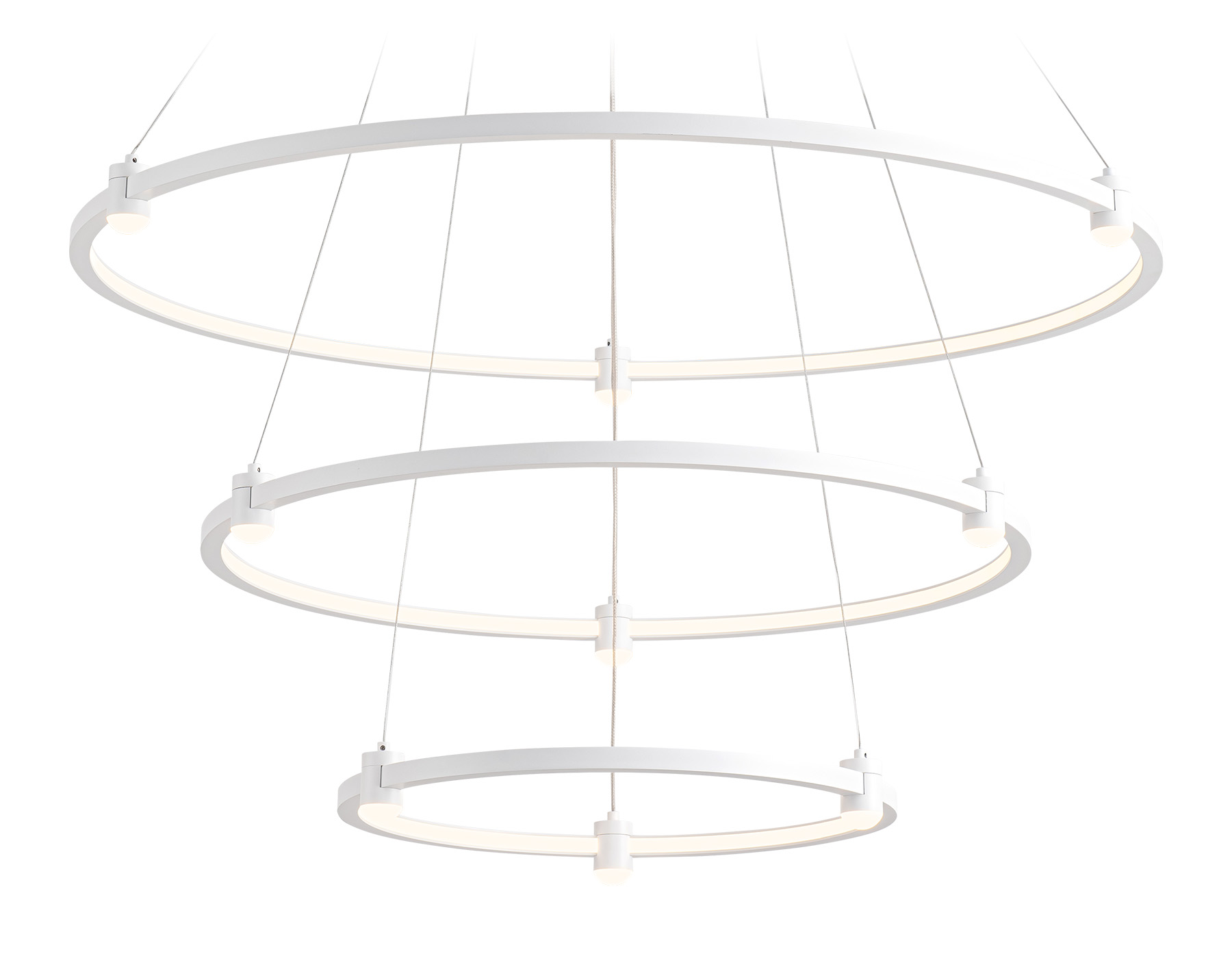 FL5511/3+9 WH белый 90W 3000K/4200K/6400K D800/600/400*1300 (без ПДУ)