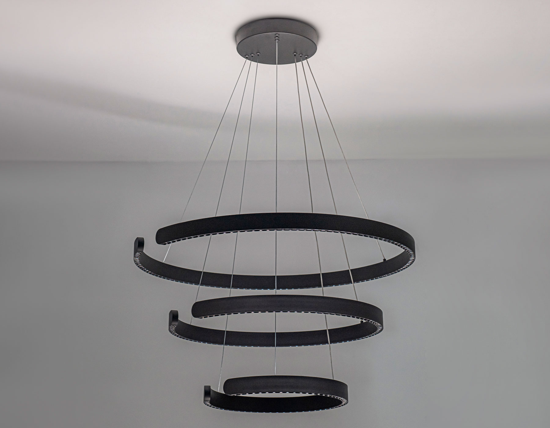 FL5888/3 BK черный 90W 3000K/4200K/6400K D800/600/400*1200 (без ПДУ)